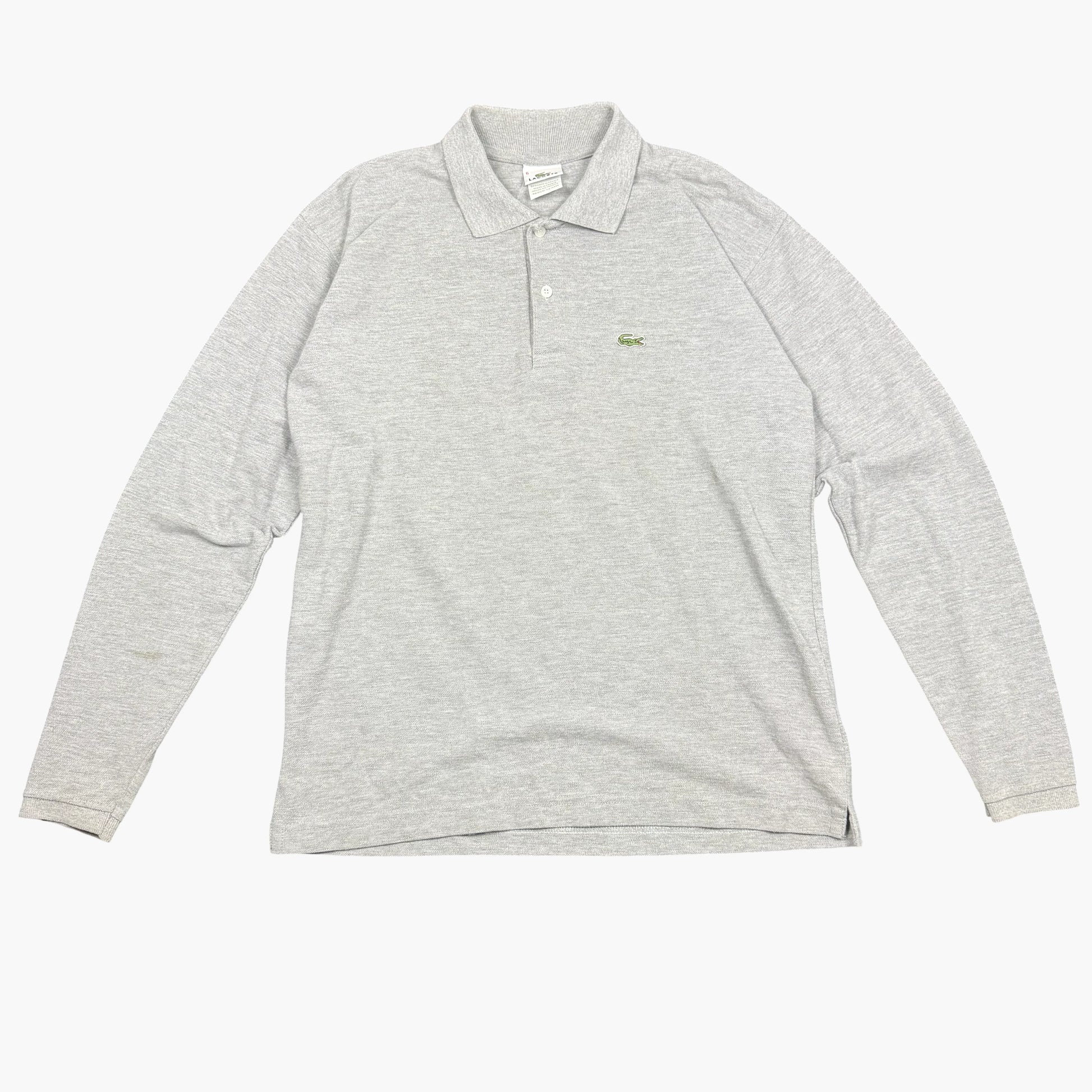Vintage Lacoste Long-sleeve Polo Shirt | S