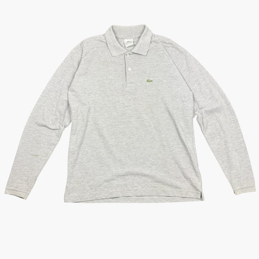 Vintage Lacoste Long-sleeve Polo Shirt | S