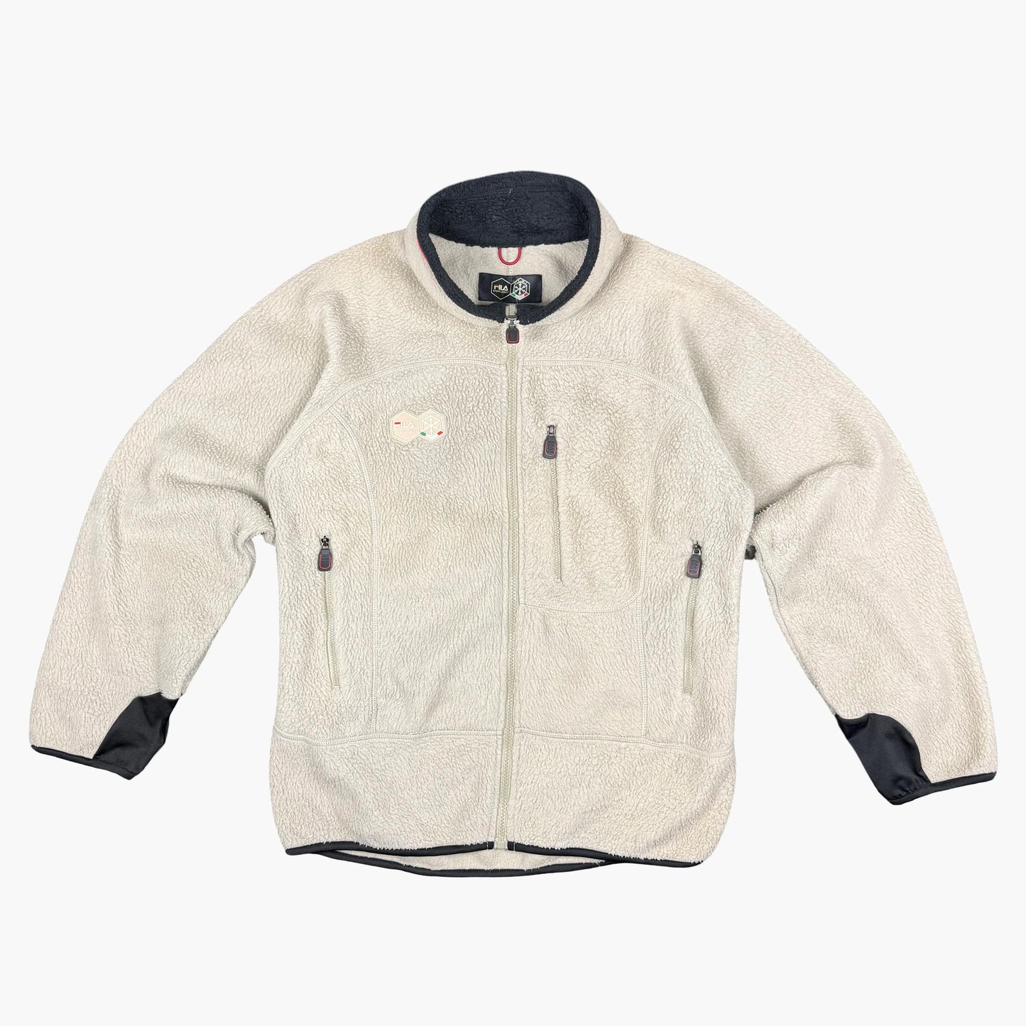 Vintage Fila Full-zip Fleece Jacket | M