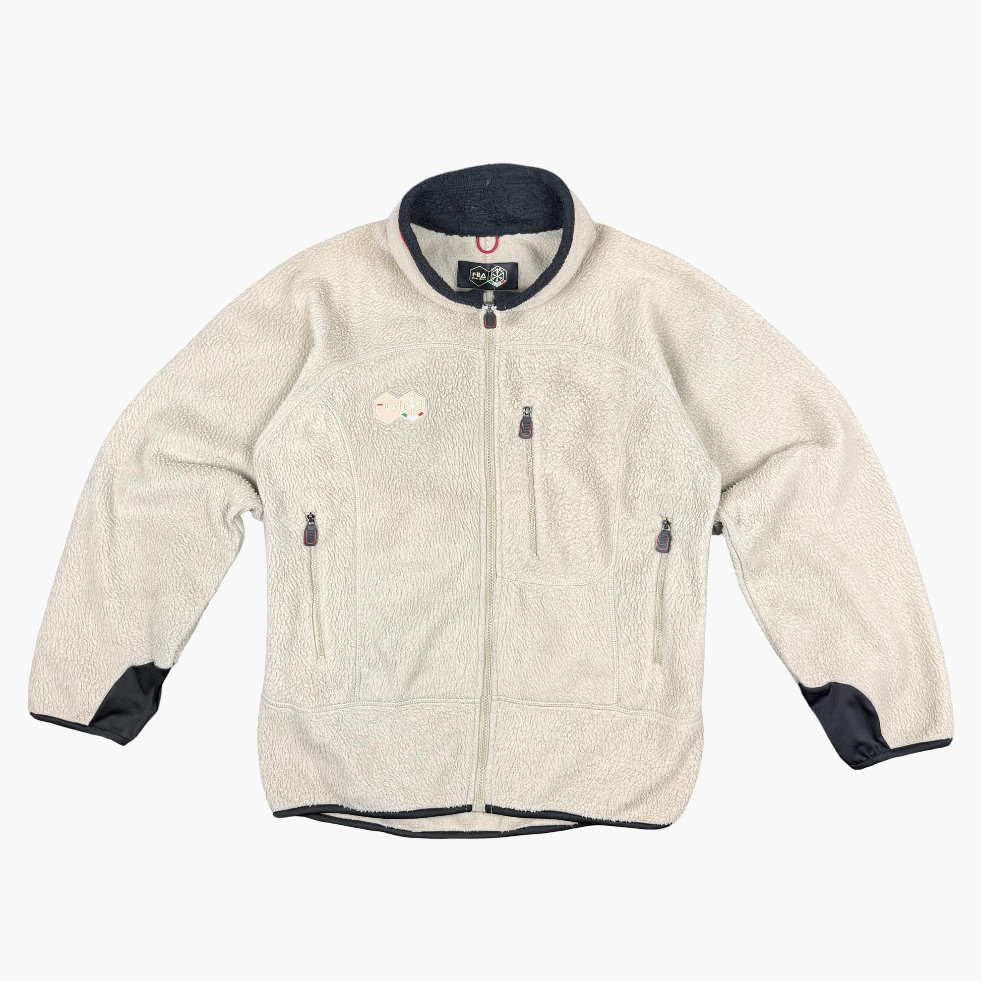 Vintage Fila Full-zip Fleece Jacket | M