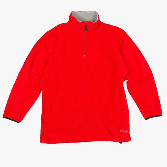 Vintage Fila Fleece Pullover | L