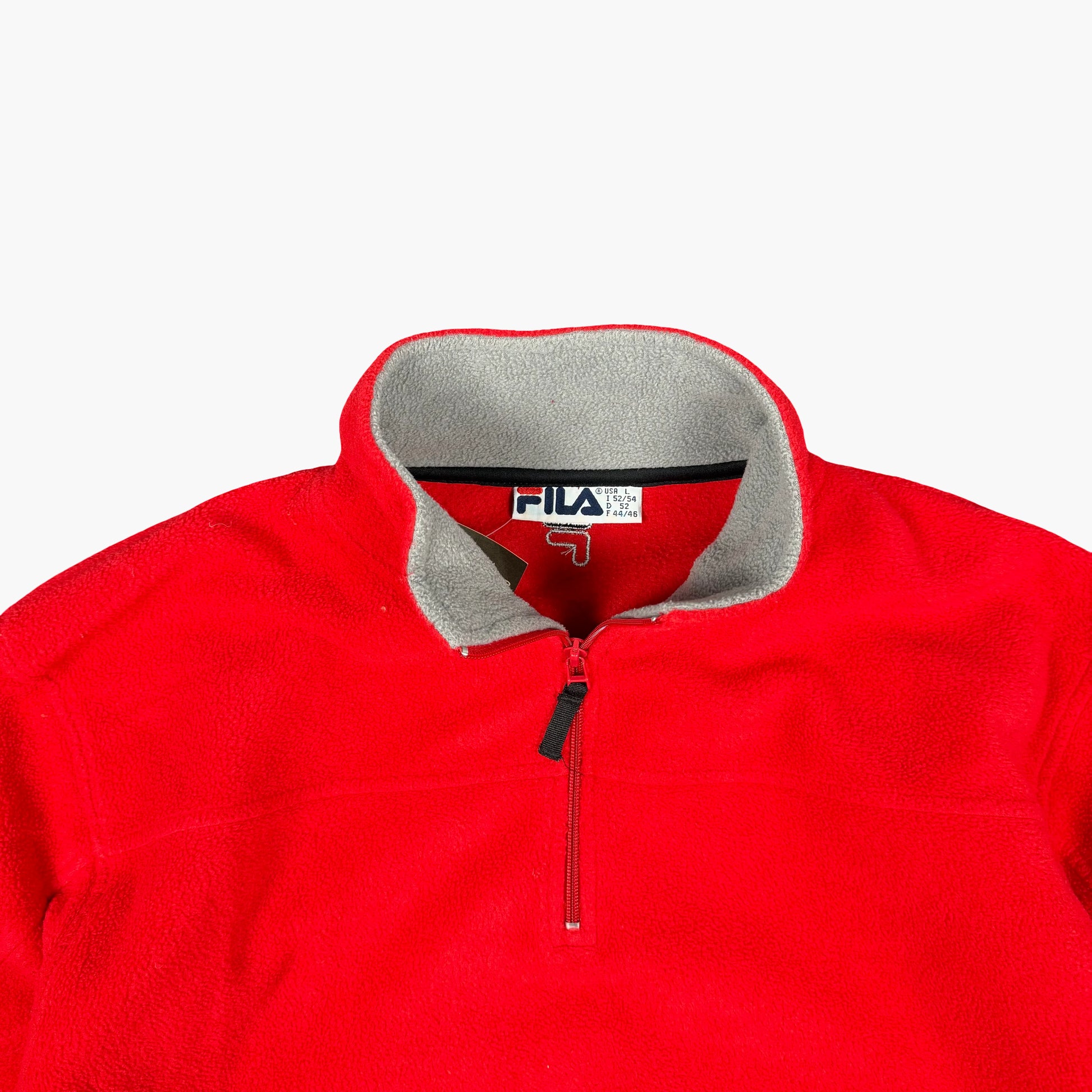 Vintage Fila Fleece Pullover | L