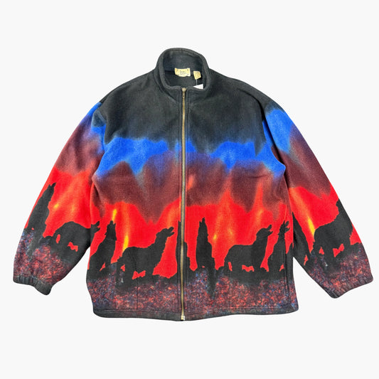 Vintage Jacques Lorant Fleece Jacket | XL