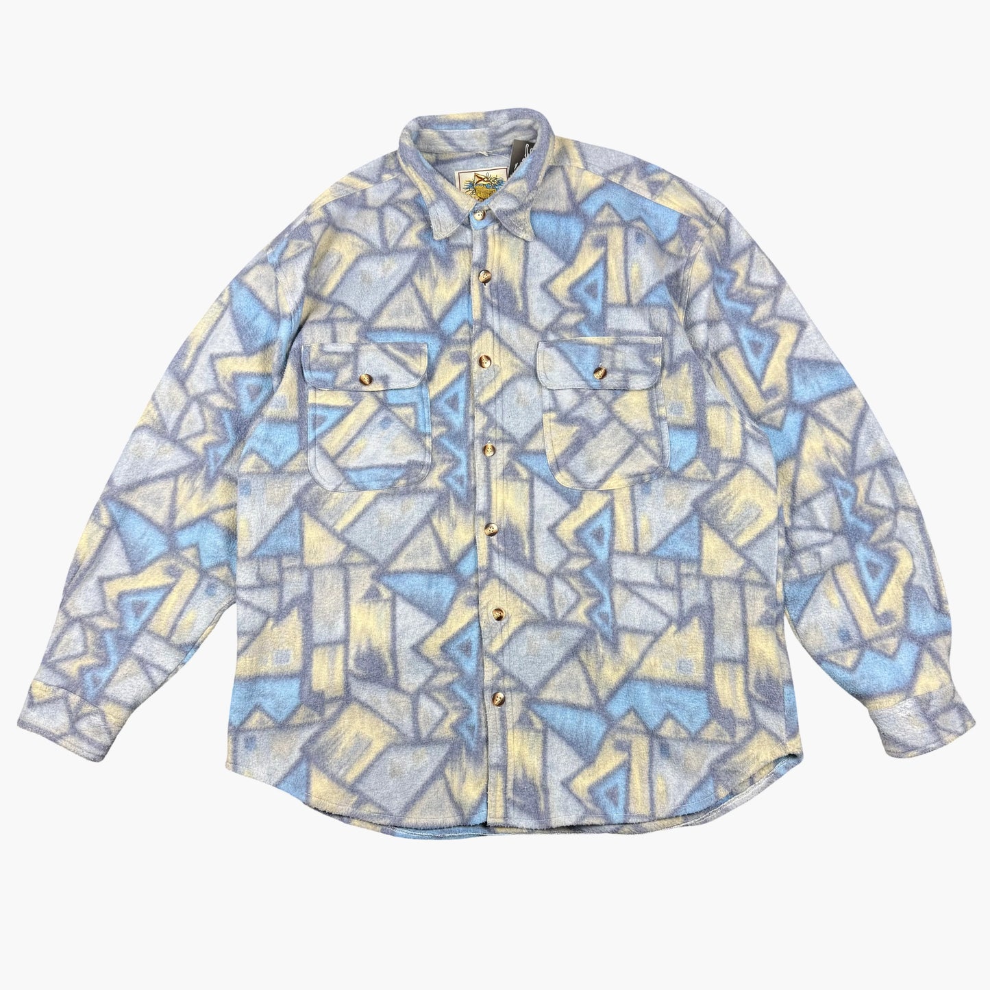 Vintage Loppo Long-sleeve Button-up Shirt | XL