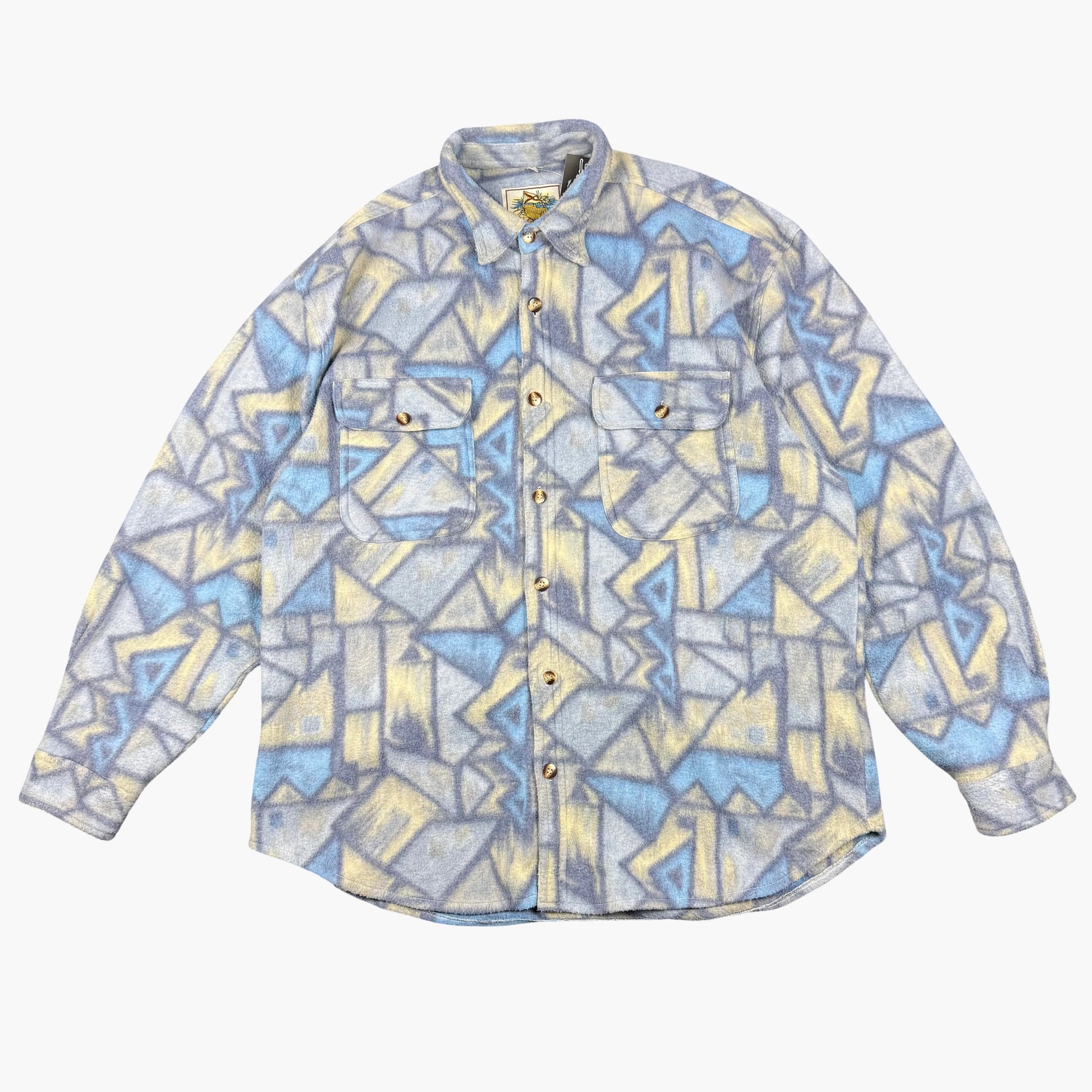 Vintage Loppo Long-sleeve Button-up Shirt | XL