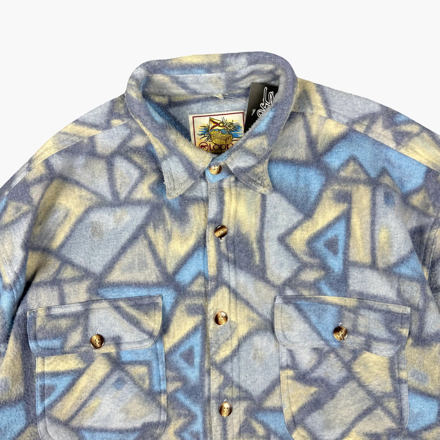 Vintage Loppo Long-sleeve Button-up Shirt | XL