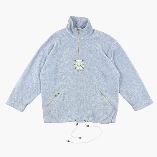 Vintage Monari Half-zip Fleece Pullover | L