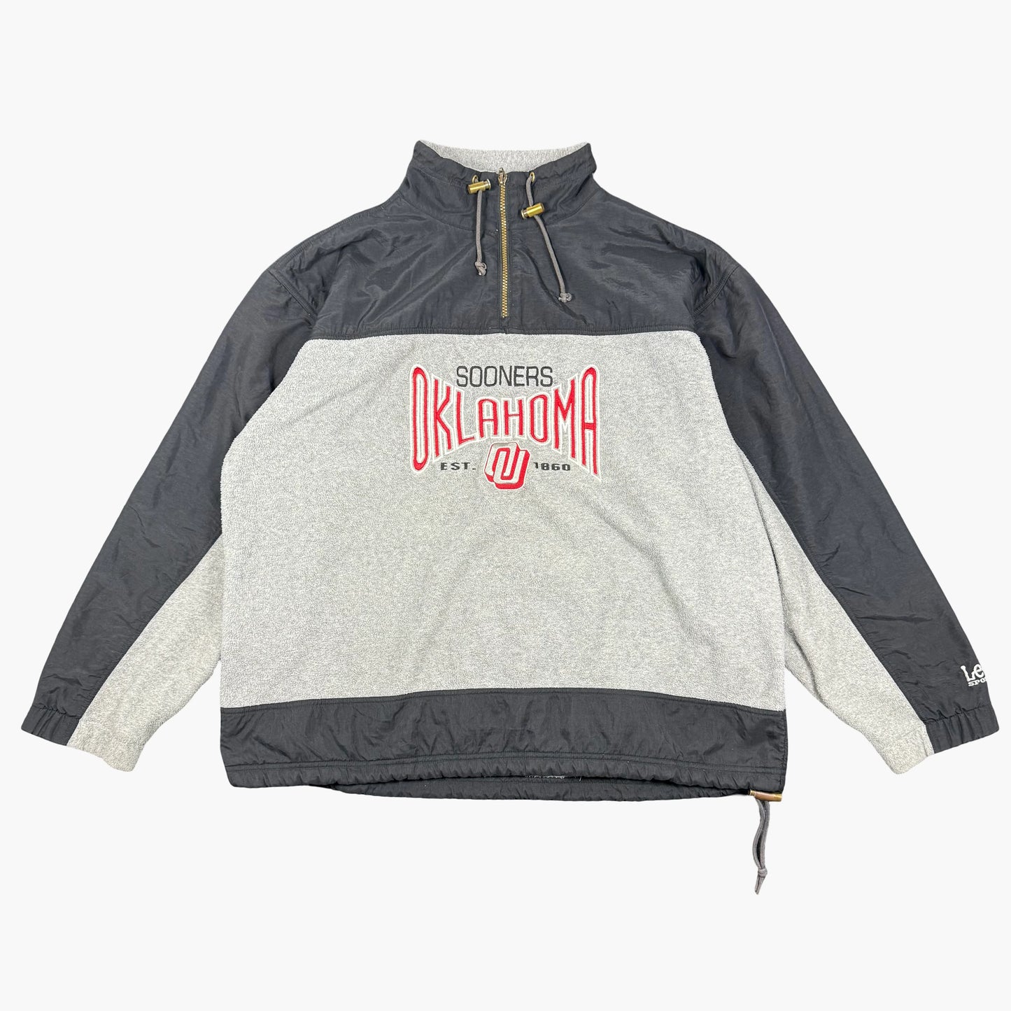 Vintage Lee Sports Half-zip Pullover | XL