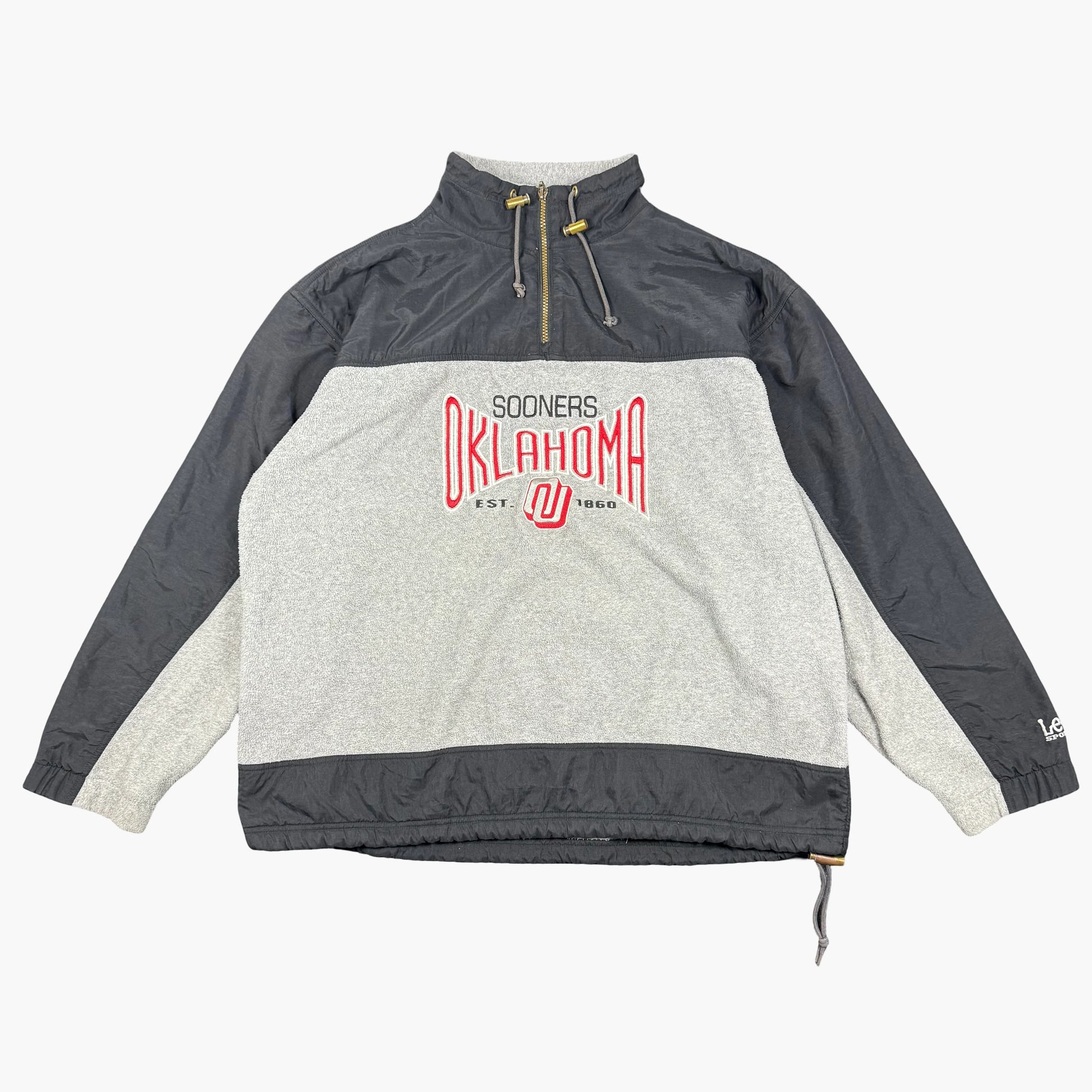 Vintage Lee Sports Half-zip Pullover | XL