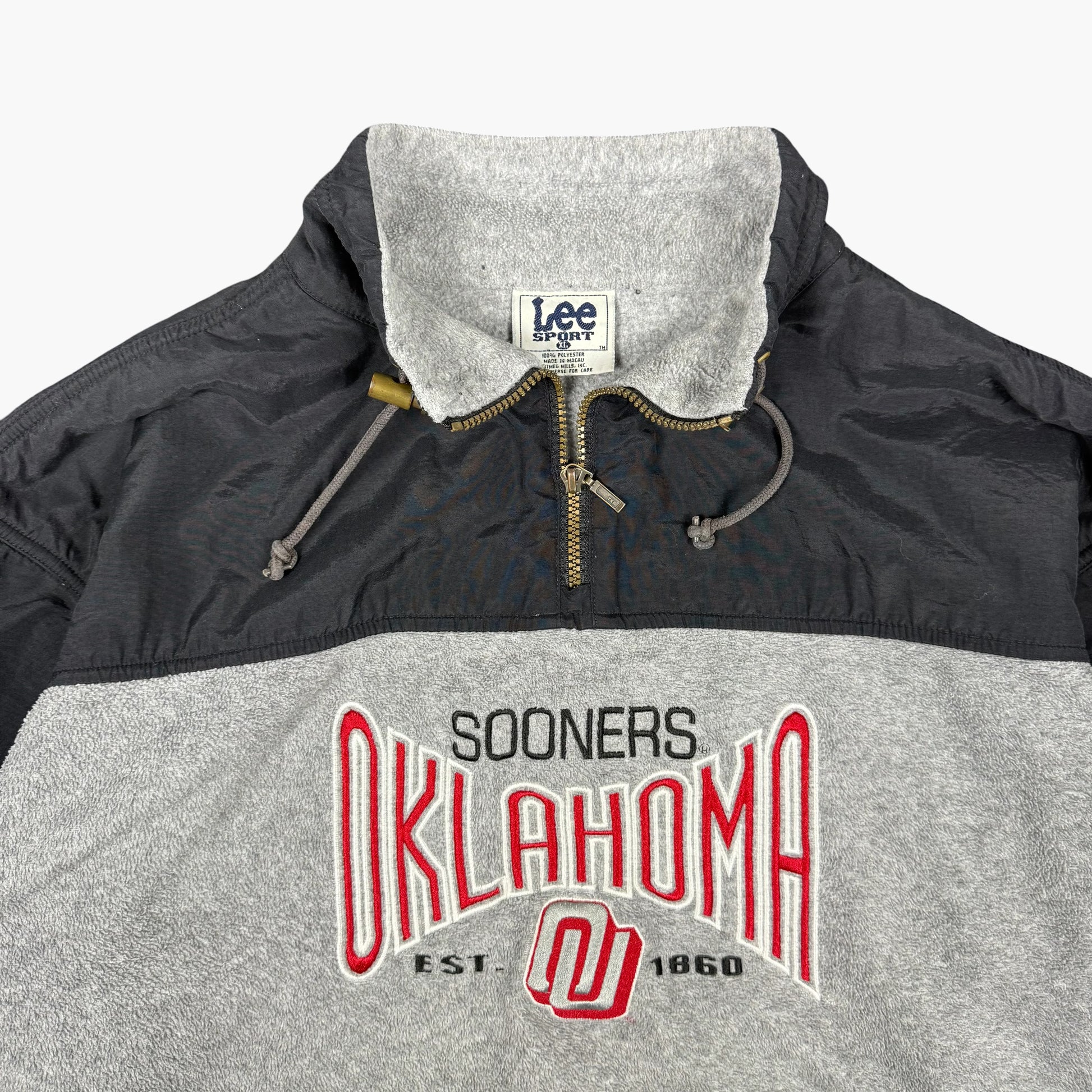 Vintage Lee Sports Half-zip Pullover | XL