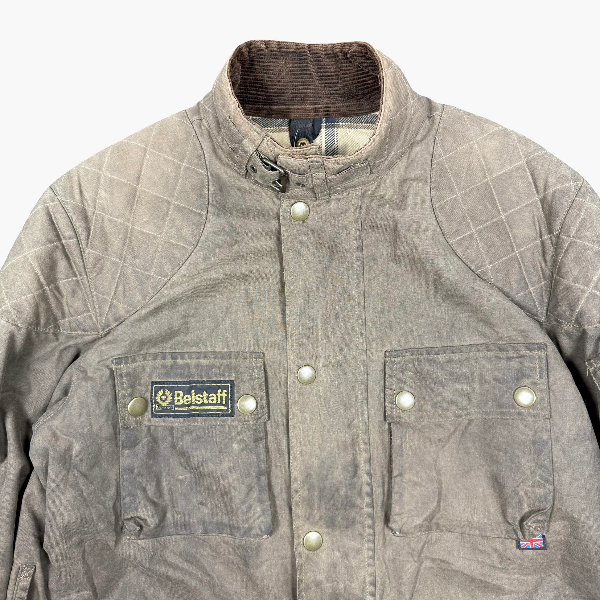 Vintage Belstaff Waxed Motorcycle Jacket | L