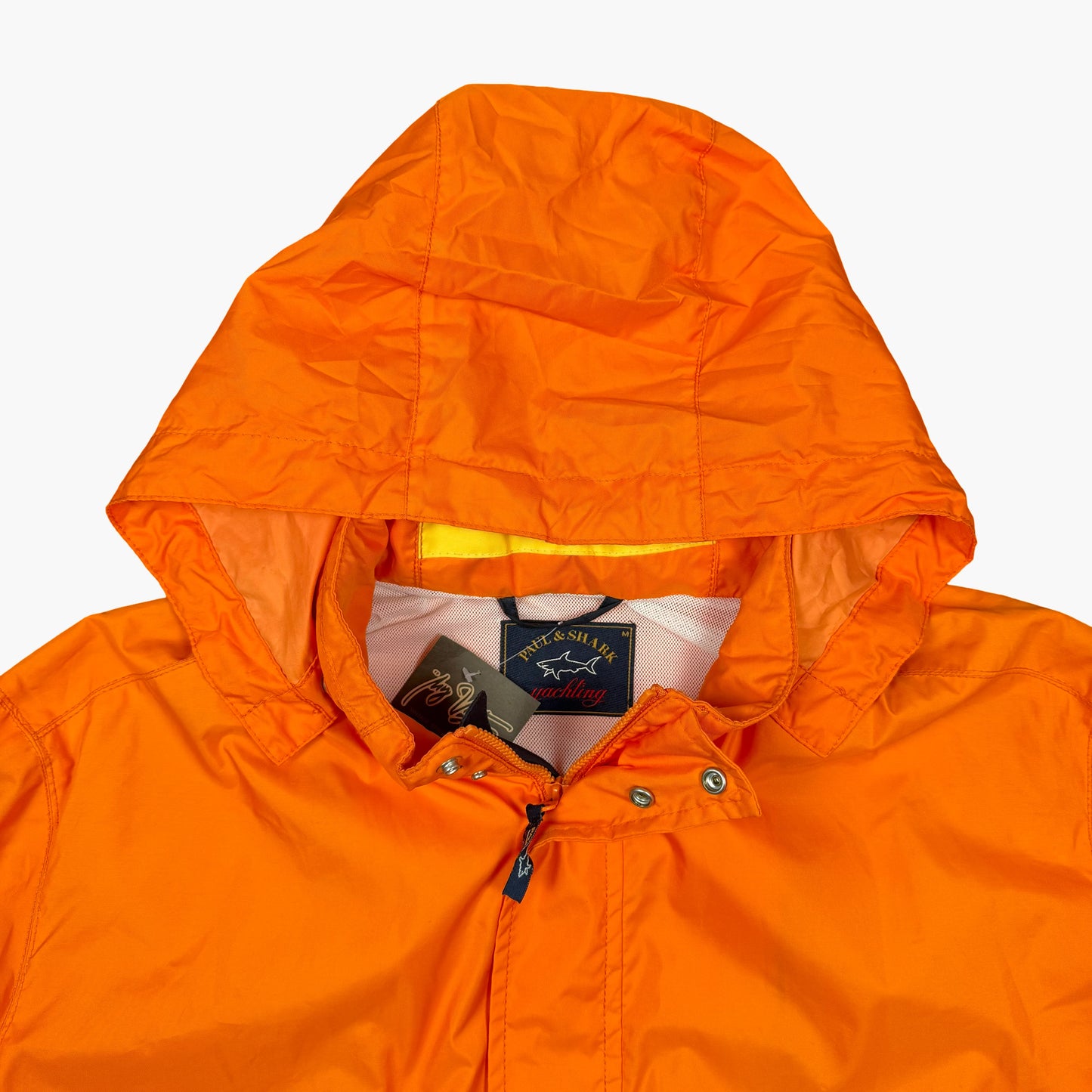 Vintage Paul & Shark Hooded Windbreaker Jacket Deadstock | L