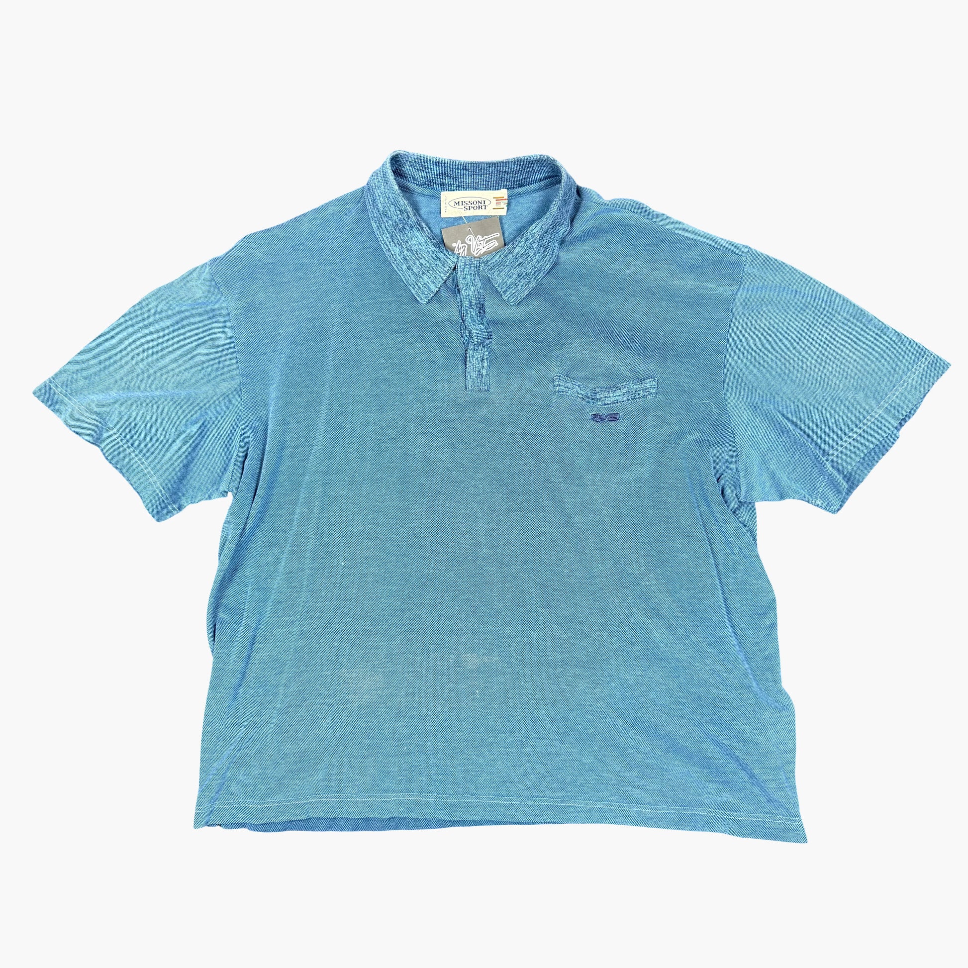 Vintage Missoni Sport Short-sleeve Polo Shirt | M