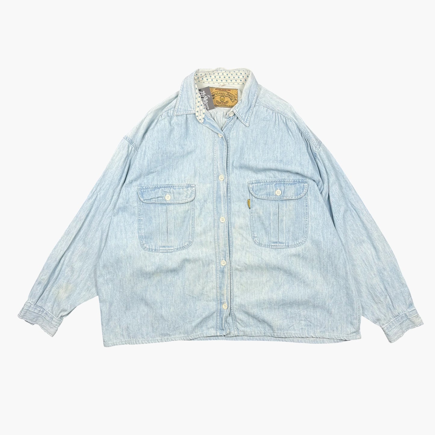 Vintage Armani Denim Shirt | L
