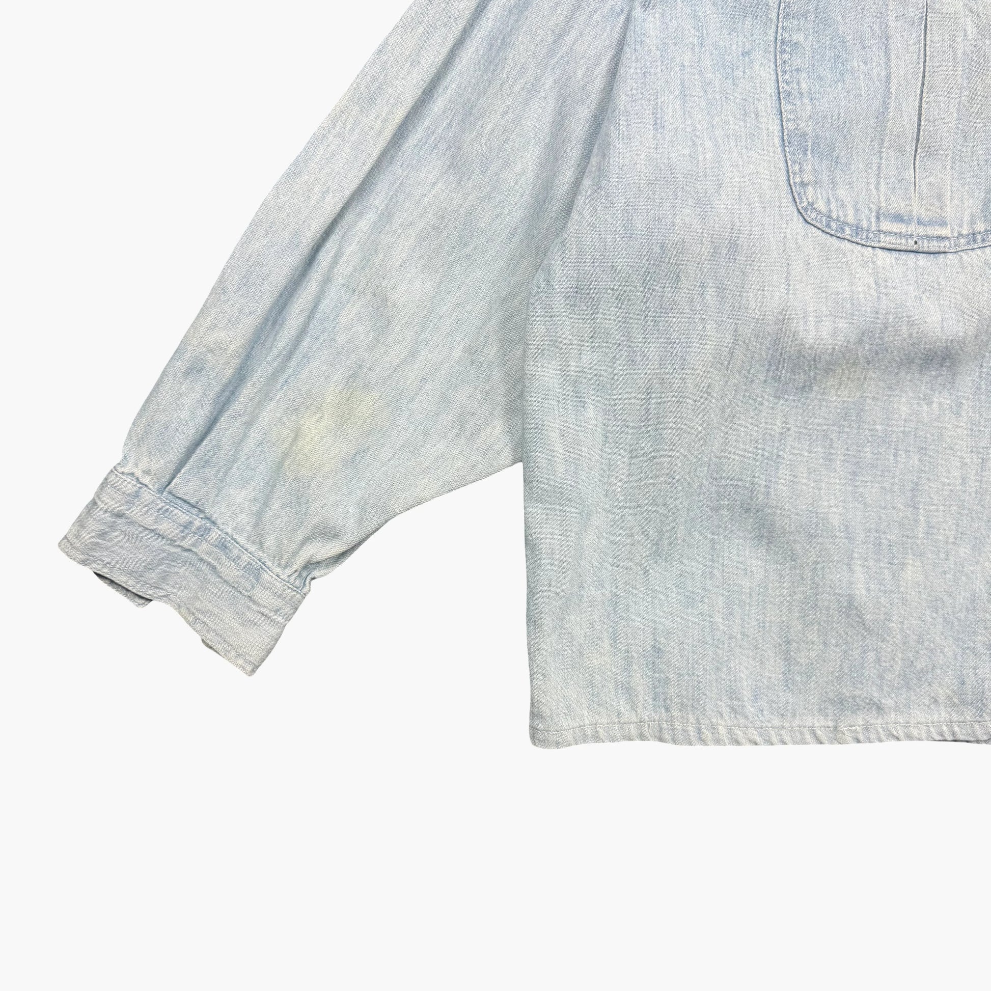 Vintage Armani Denim Shirt | L