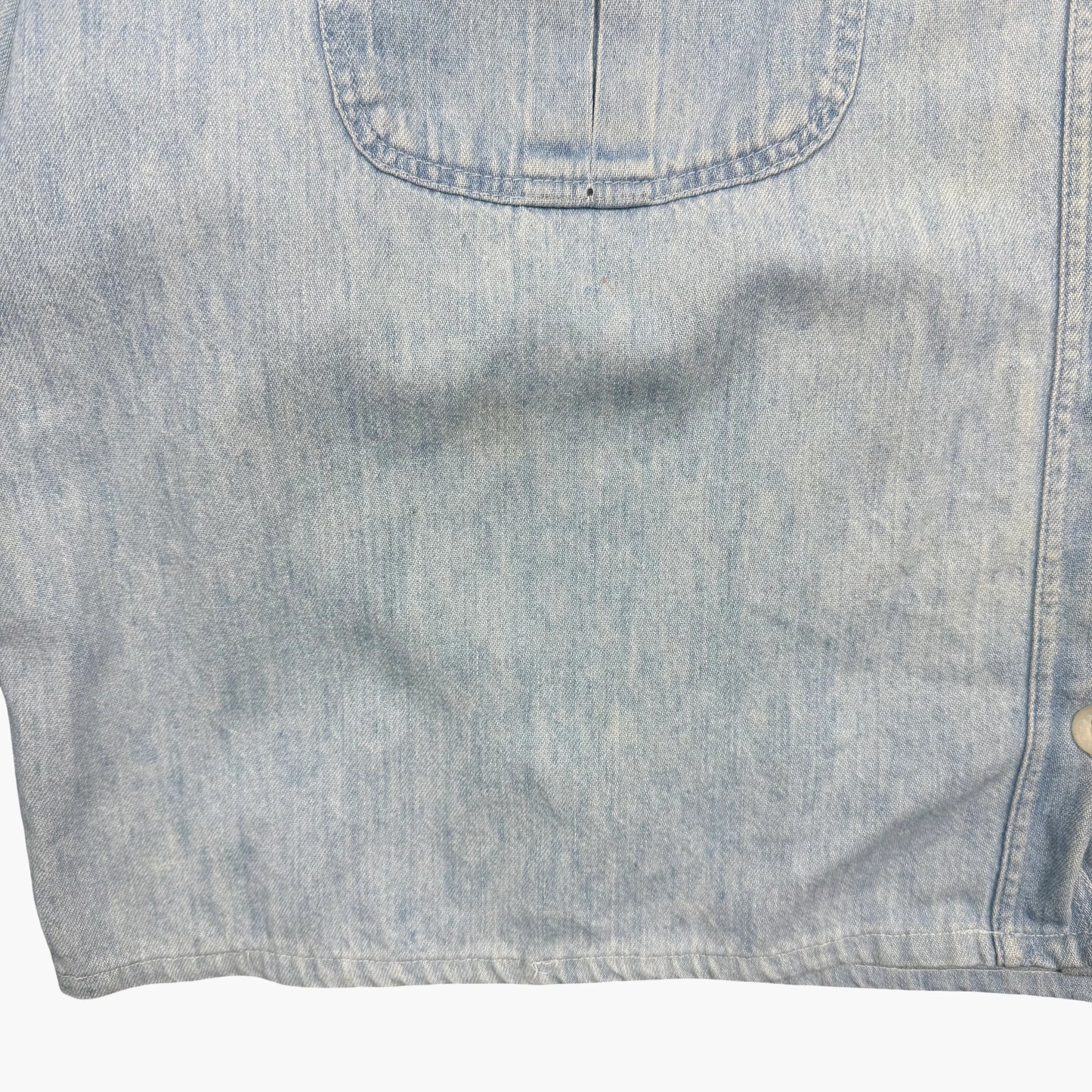 Vintage Armani Denim Shirt | L