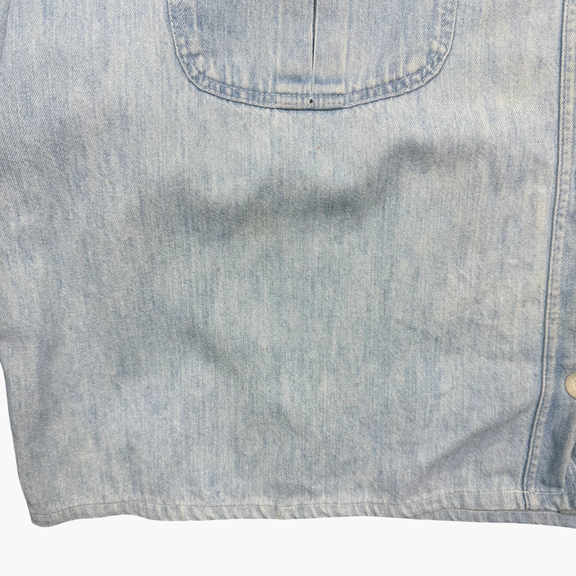 Vintage Armani Denim Shirt | L