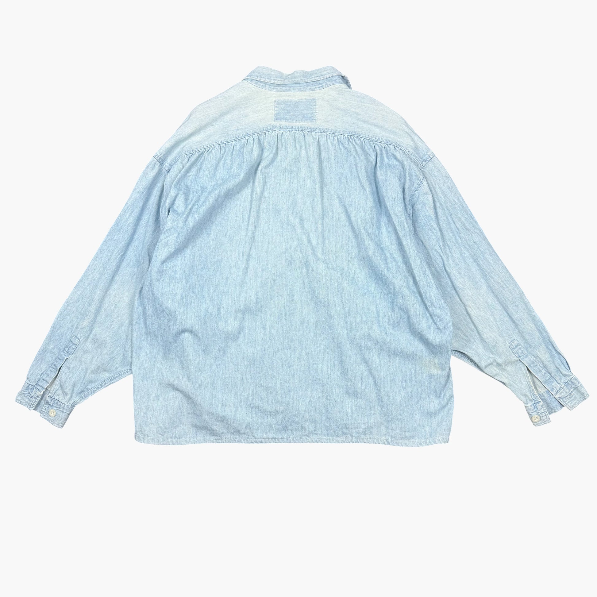 Vintage Armani Denim Shirt | L