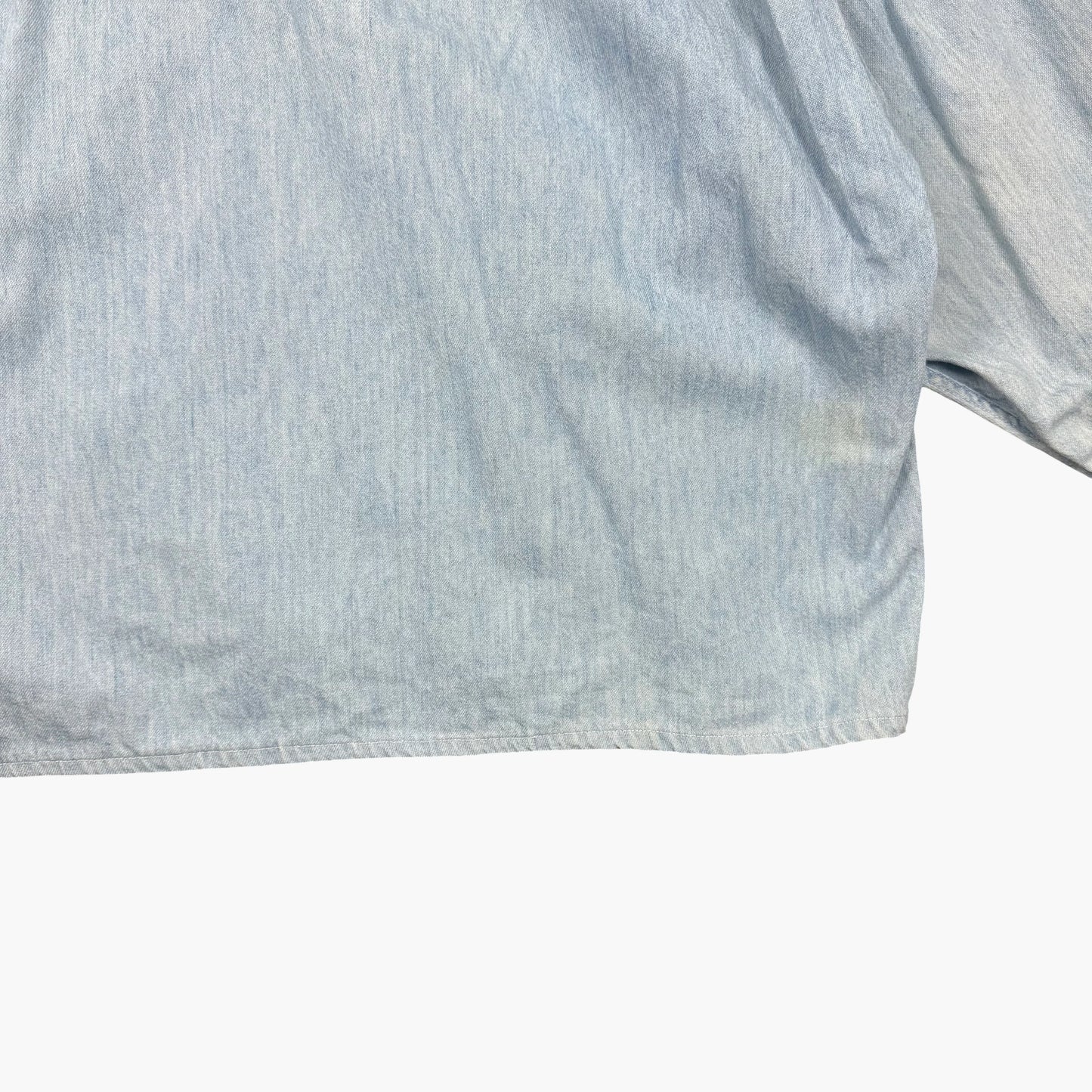 Vintage Armani Denim Shirt | L