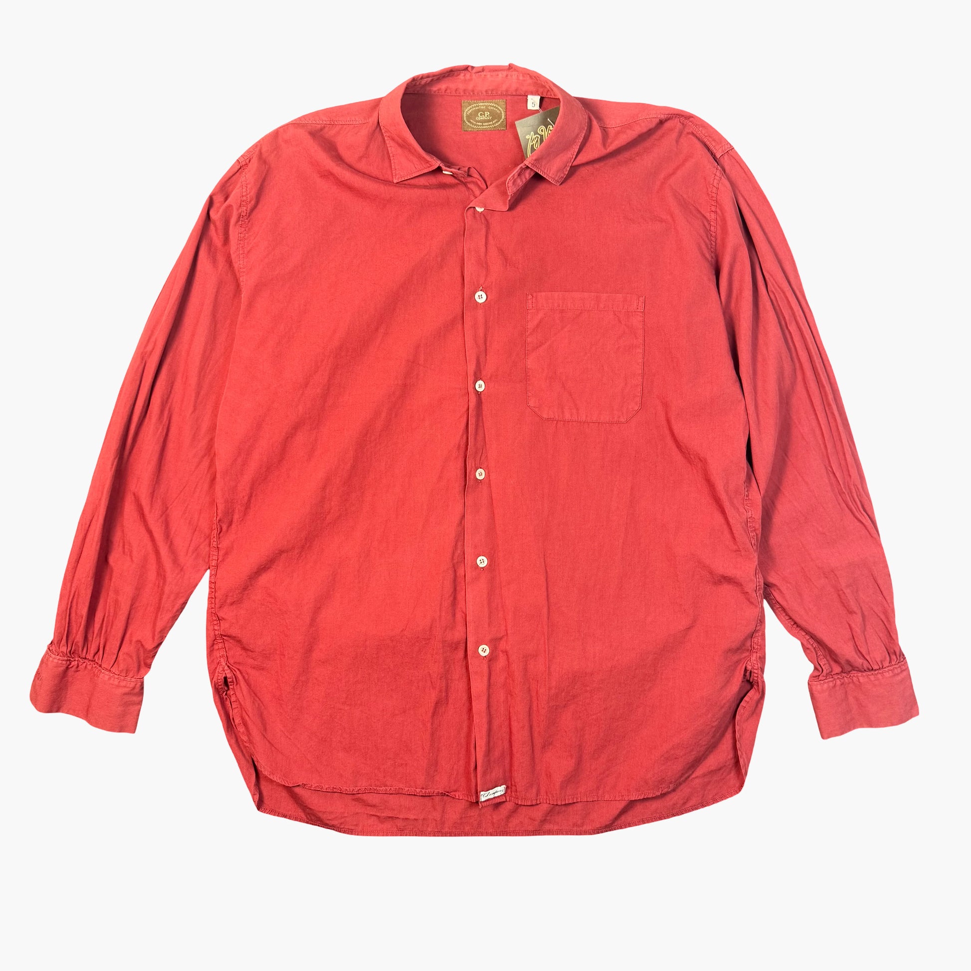 Vintage C.p. Company Long-sleeve Button-up Shirt | XL