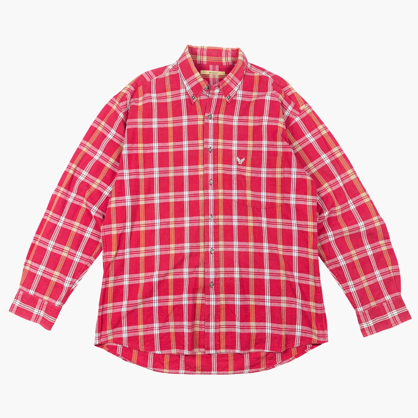 Vintage Avirex Long-sleeve Button-down Shirt | XL