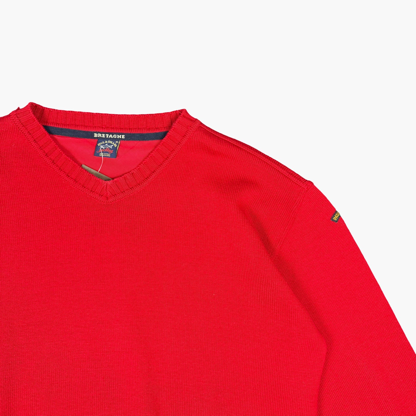 Vintage Paul & Shark V-neck Knit Sweater | M