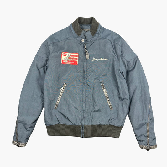Vintage Harley-davidson Bomber Jacket | M