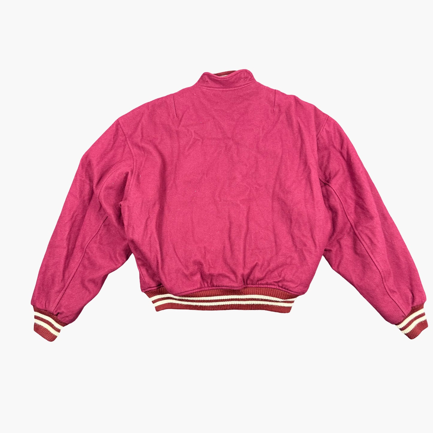 Vintage Royal Rider Varsity Bomber Jacket | L
