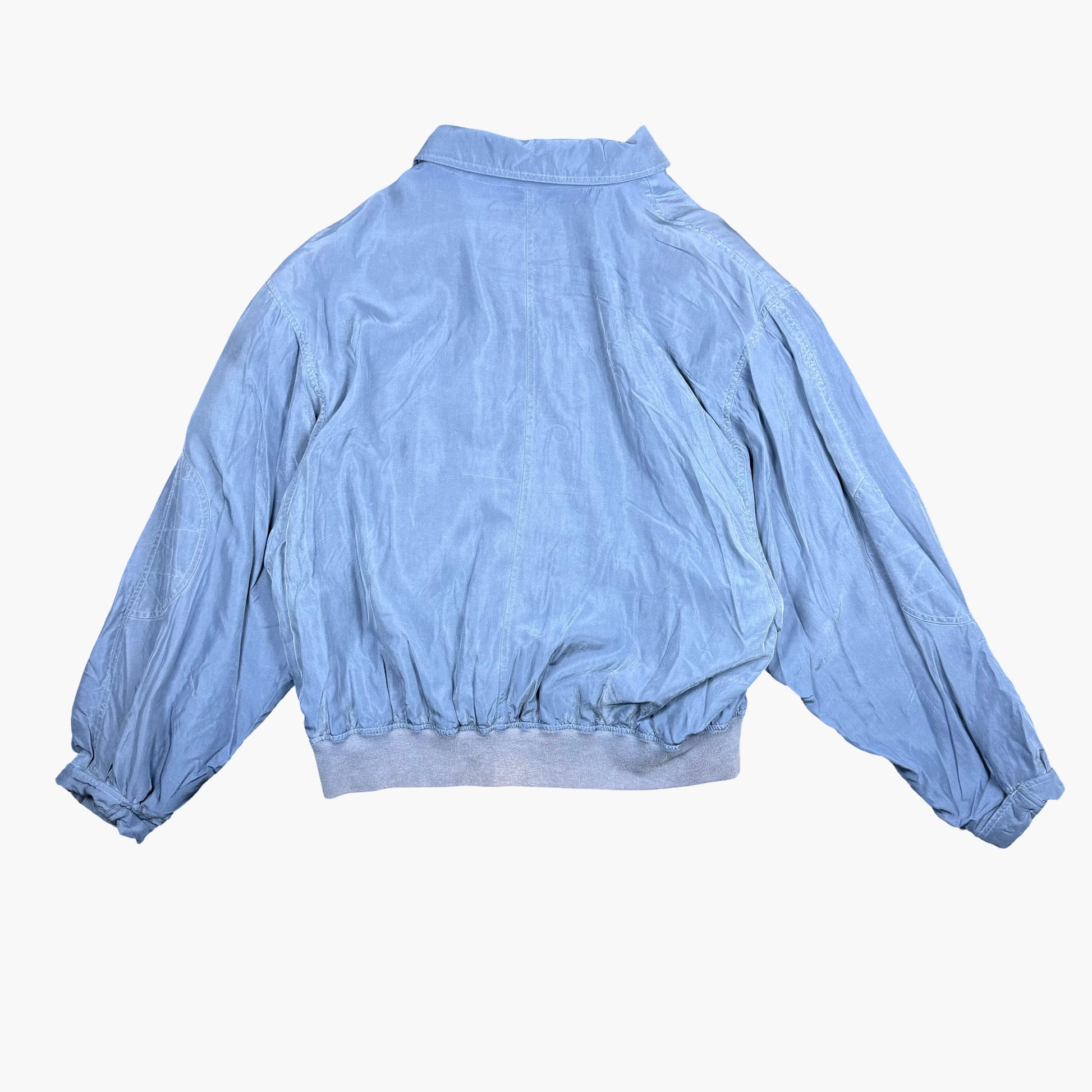 Vintage Daniel Hechter Silk Bomber Jacket | XL
