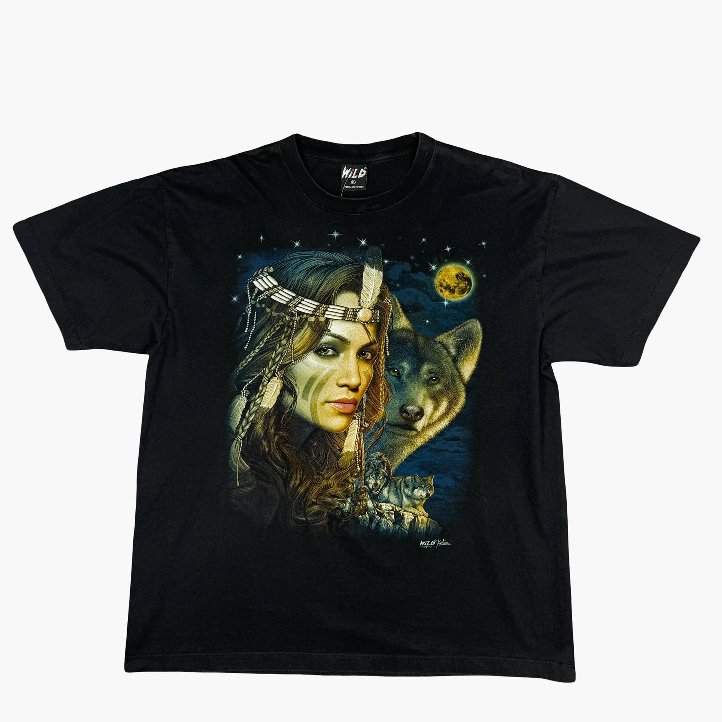 Vintage Wild Graphic T-shirt | XL