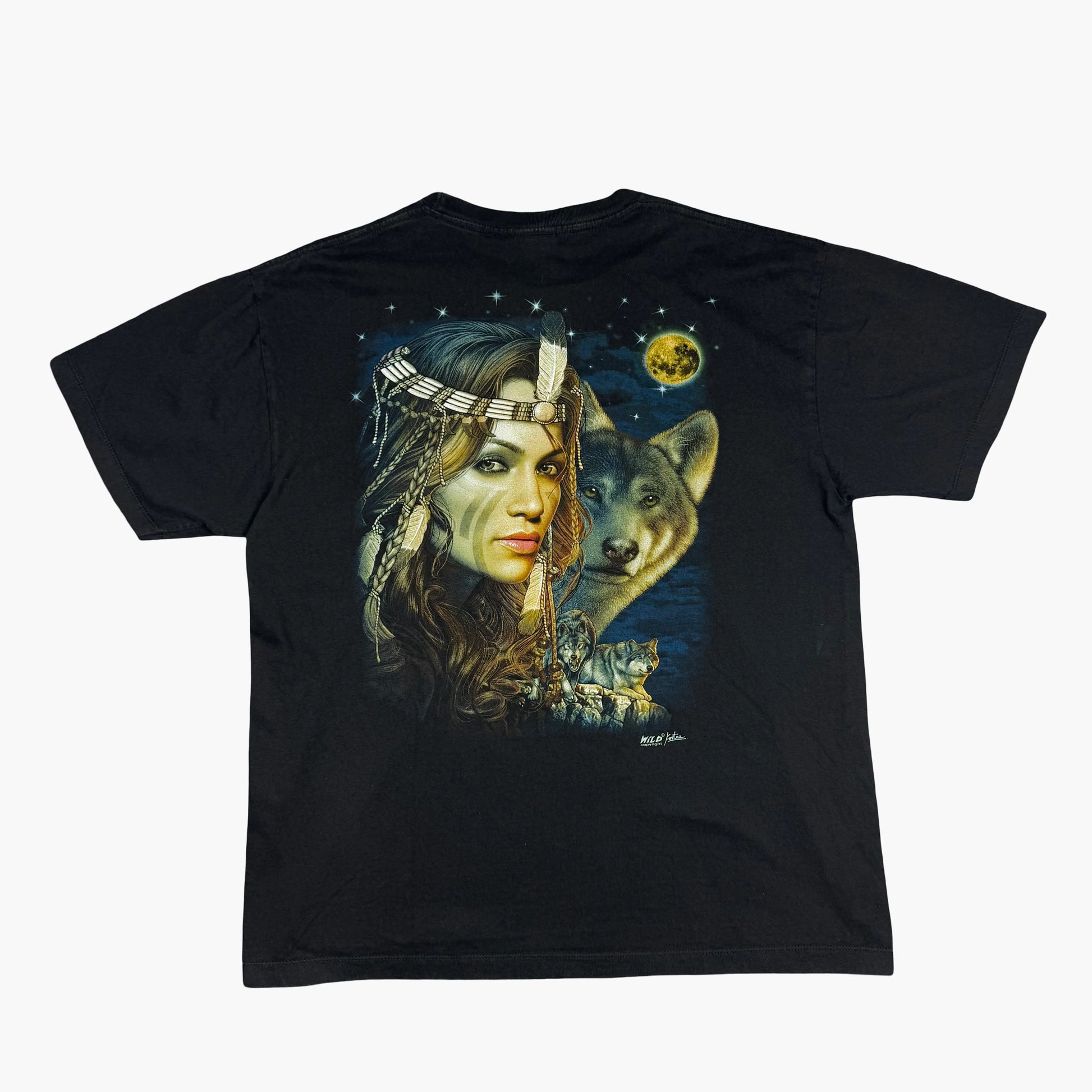Vintage Wild Graphic T-shirt | XL