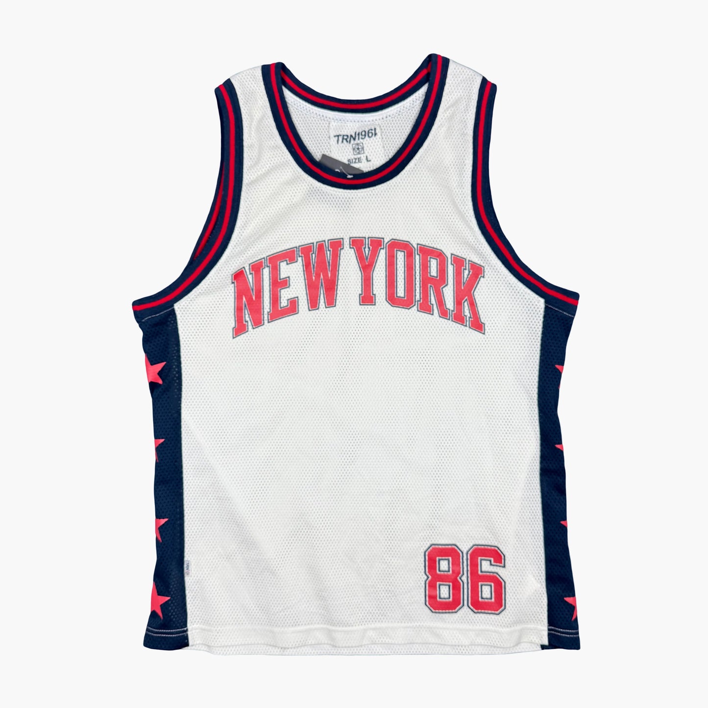 Vintage Trn1961 Basketball Jersey Tank Top | L