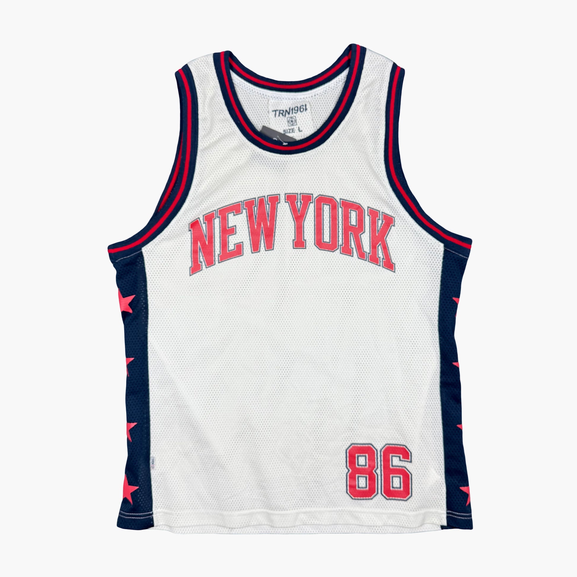 Vintage Trn1961 Basketball Jersey Tank Top | L