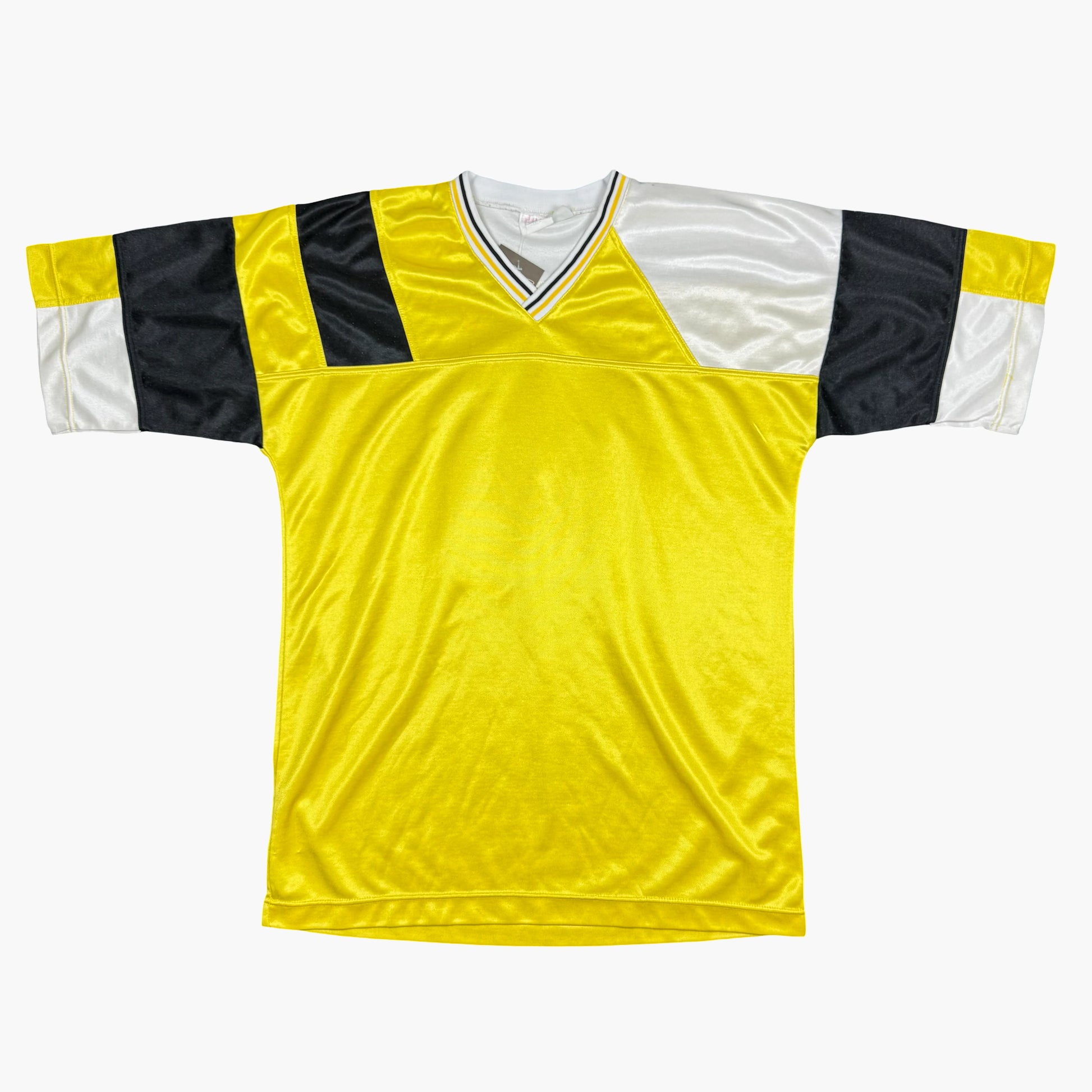 Vintage Jako Color-block Satin-effect Sports Jersey Top | L