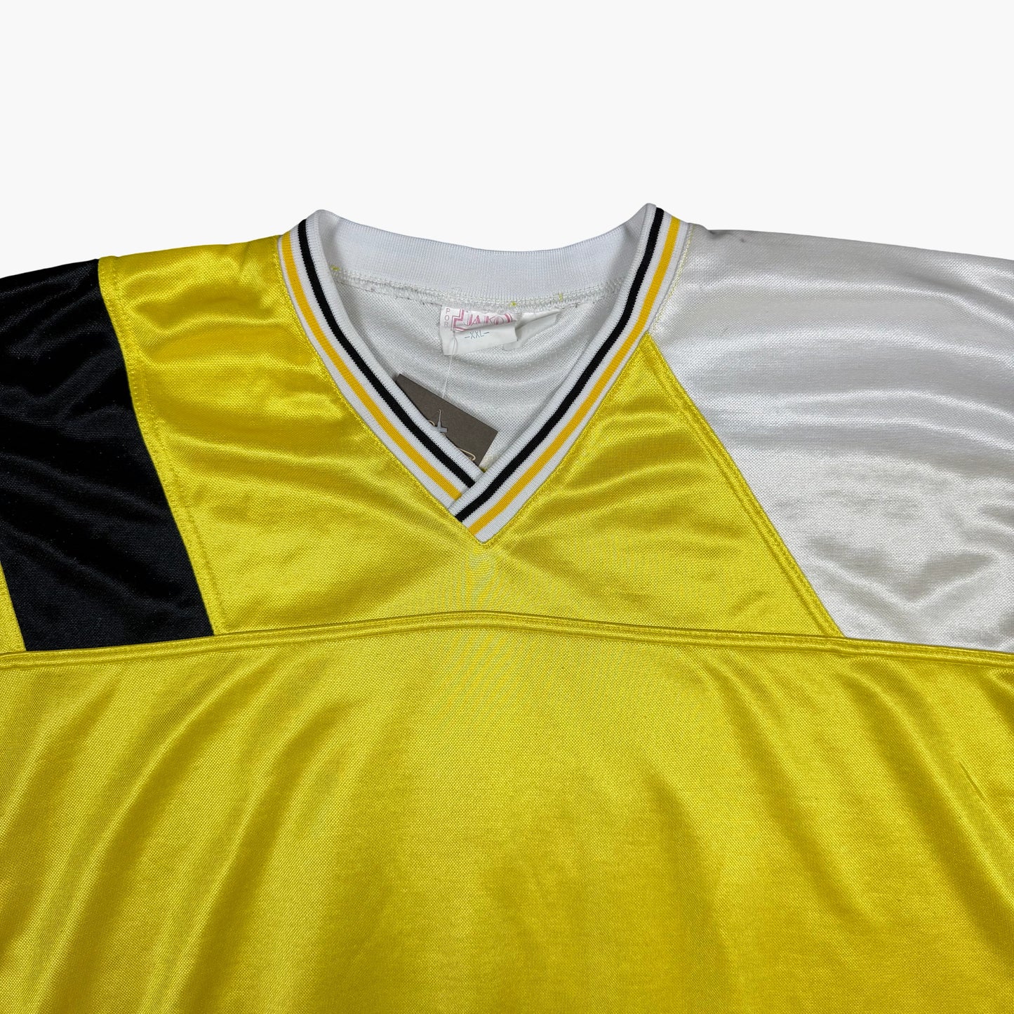 Vintage Jako Color-block Satin-effect Sports Jersey Top | L