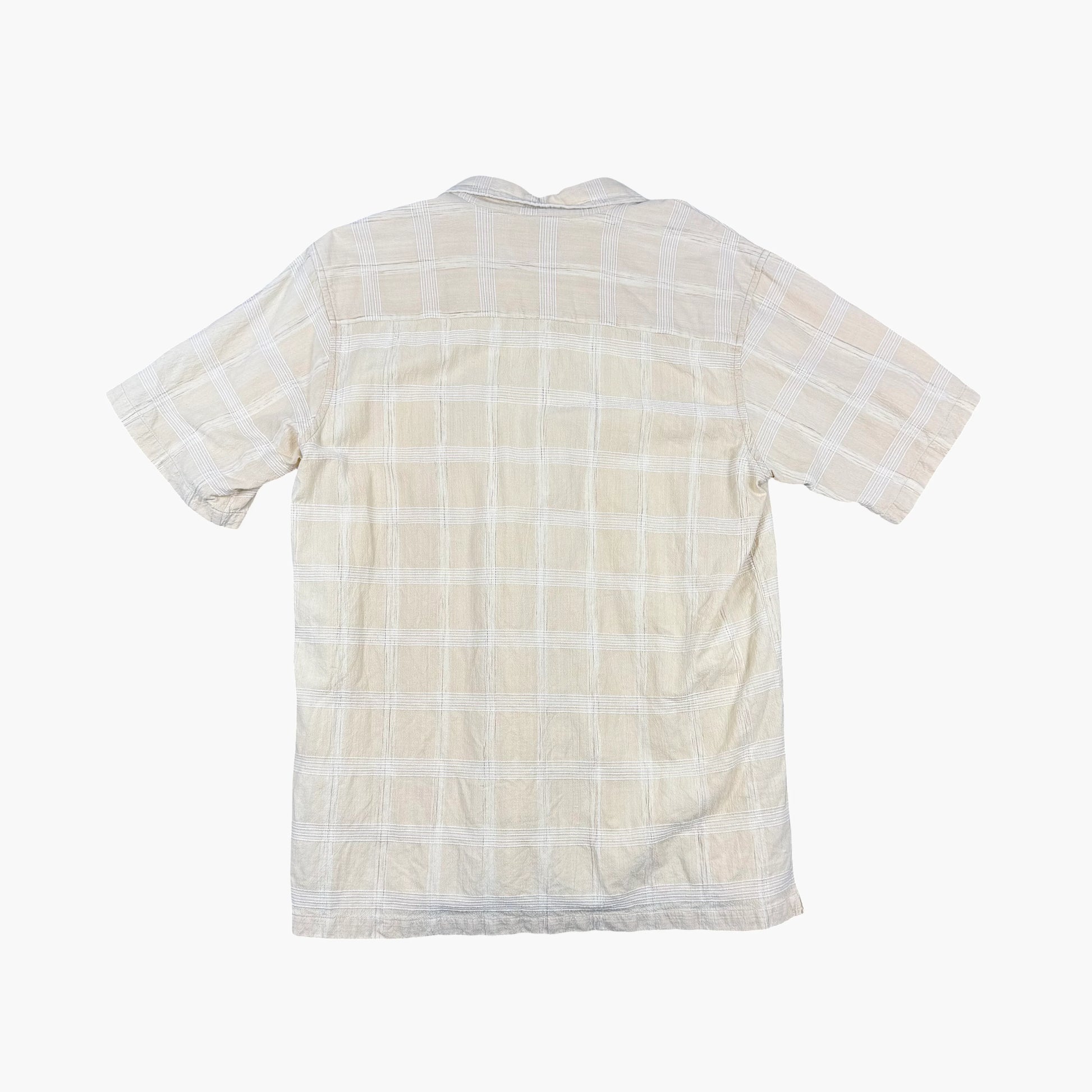 Vintage Short-sleeve Button-up Shirt | S