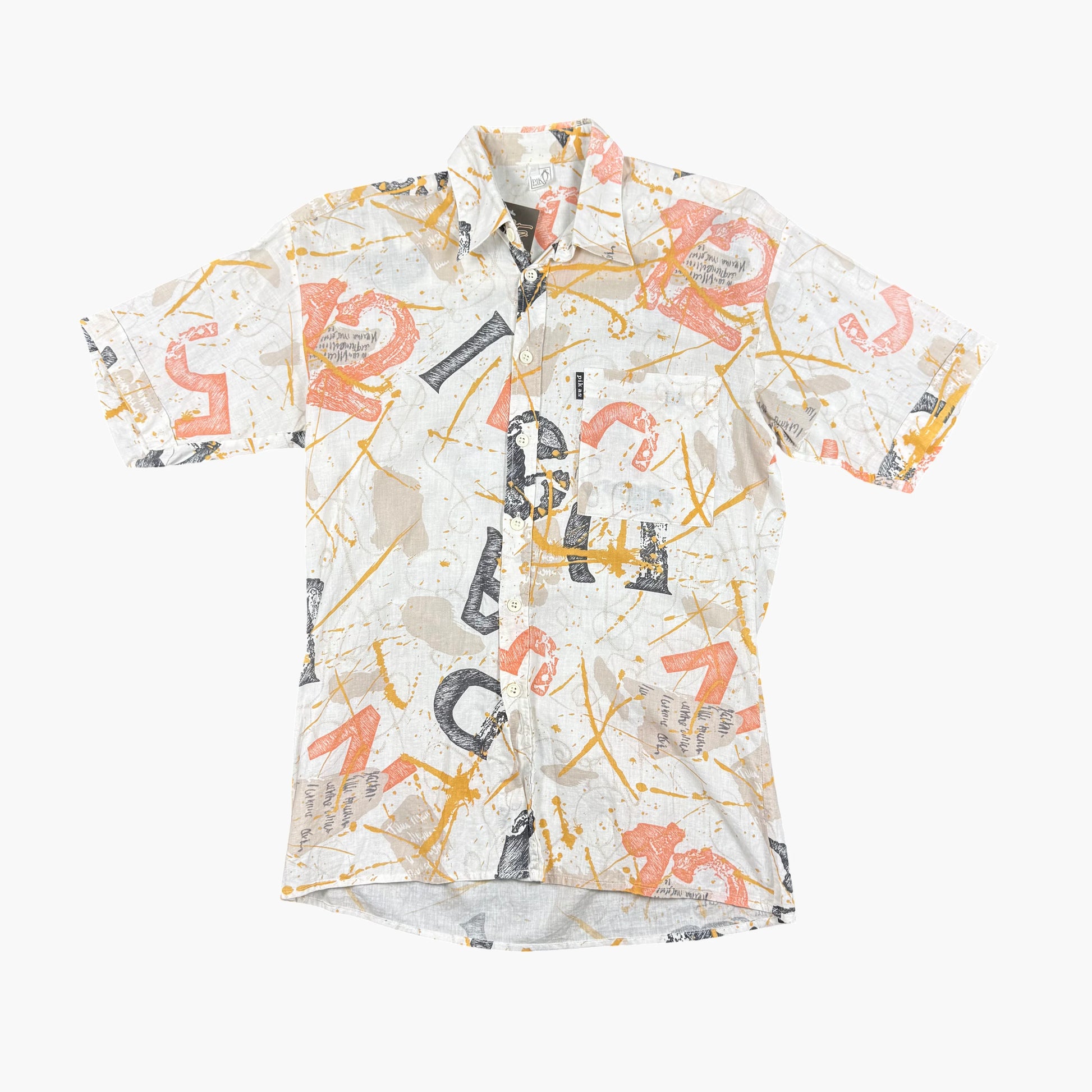 Vintage Short Sleeve Button-up Shirt | S