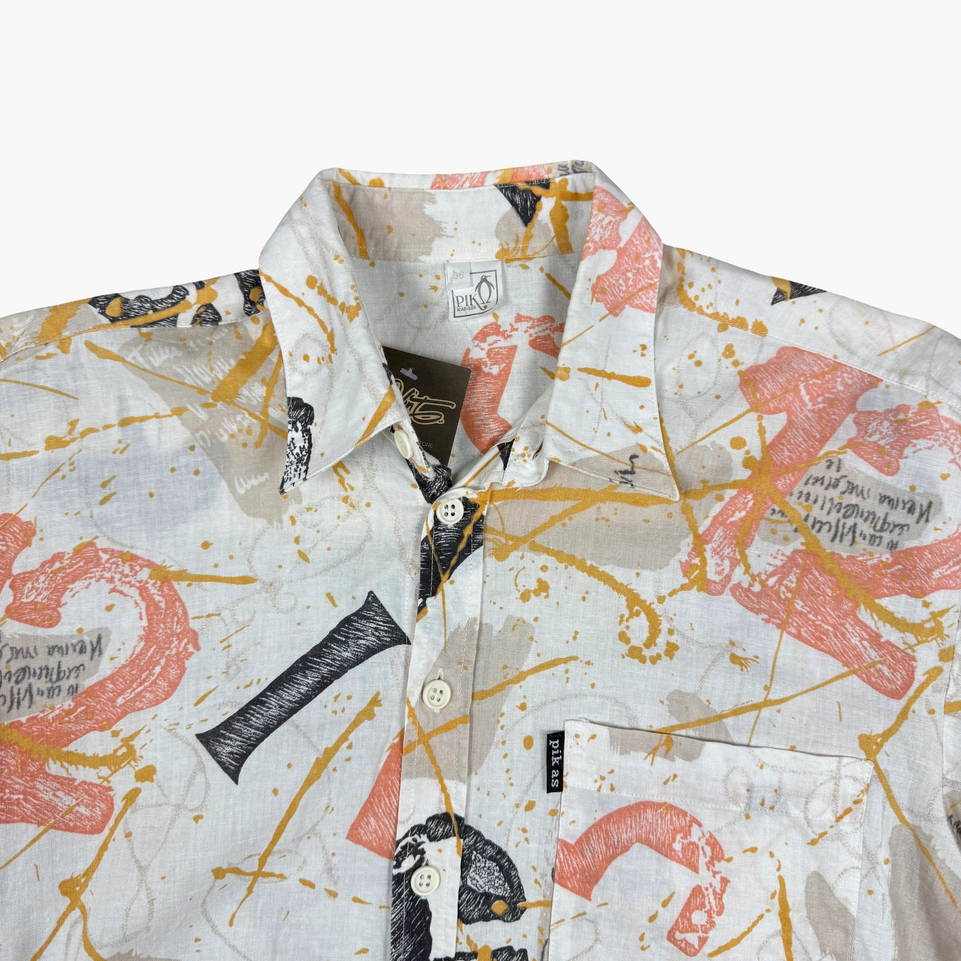 Vintage Short Sleeve Button-up Shirt | S