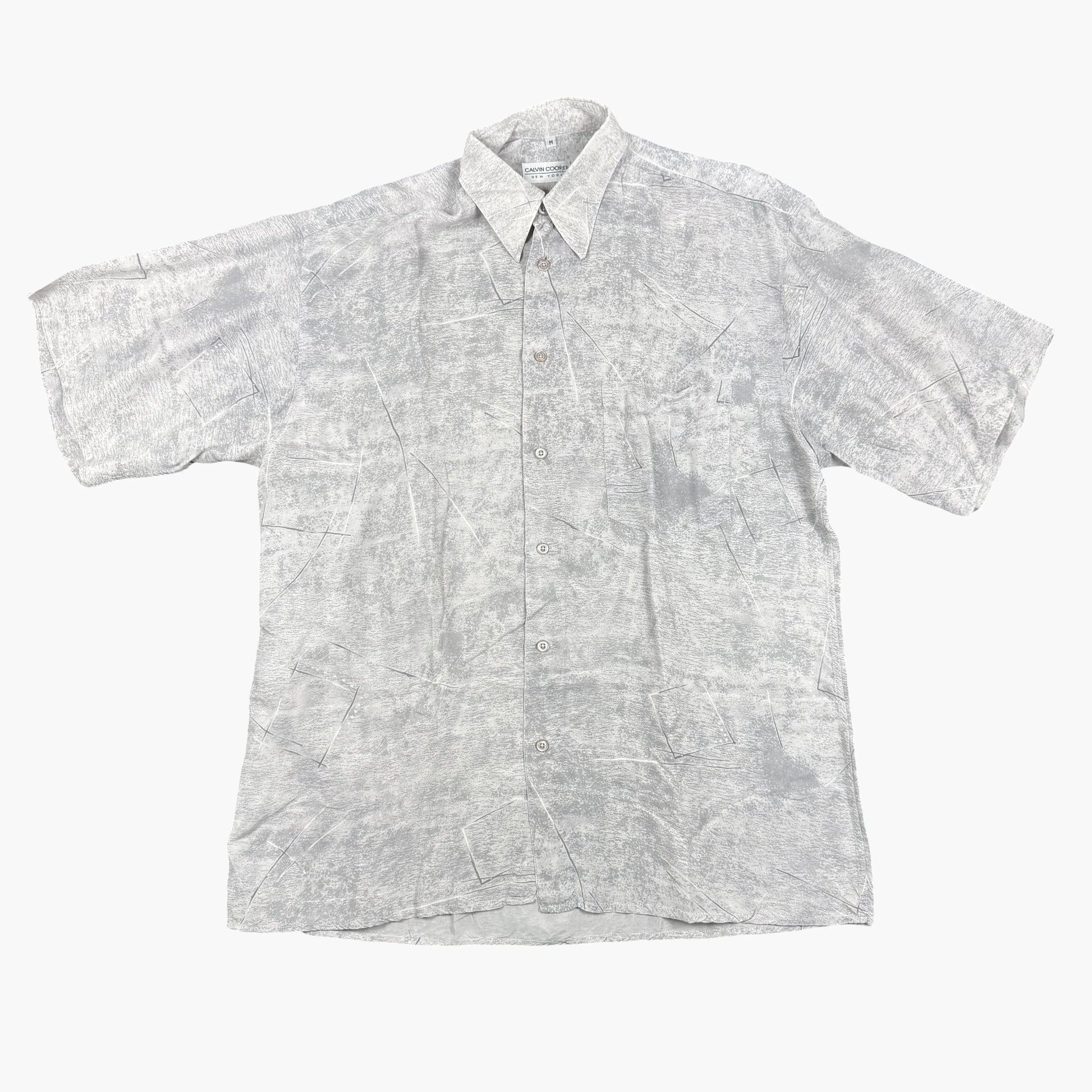 Vintage Calvin Cooper Short-sleeve Button-up Shirt | M