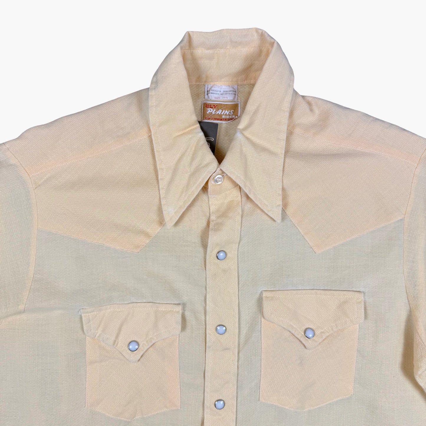 Vintage Plains Short-sleeve Western Shirt | M