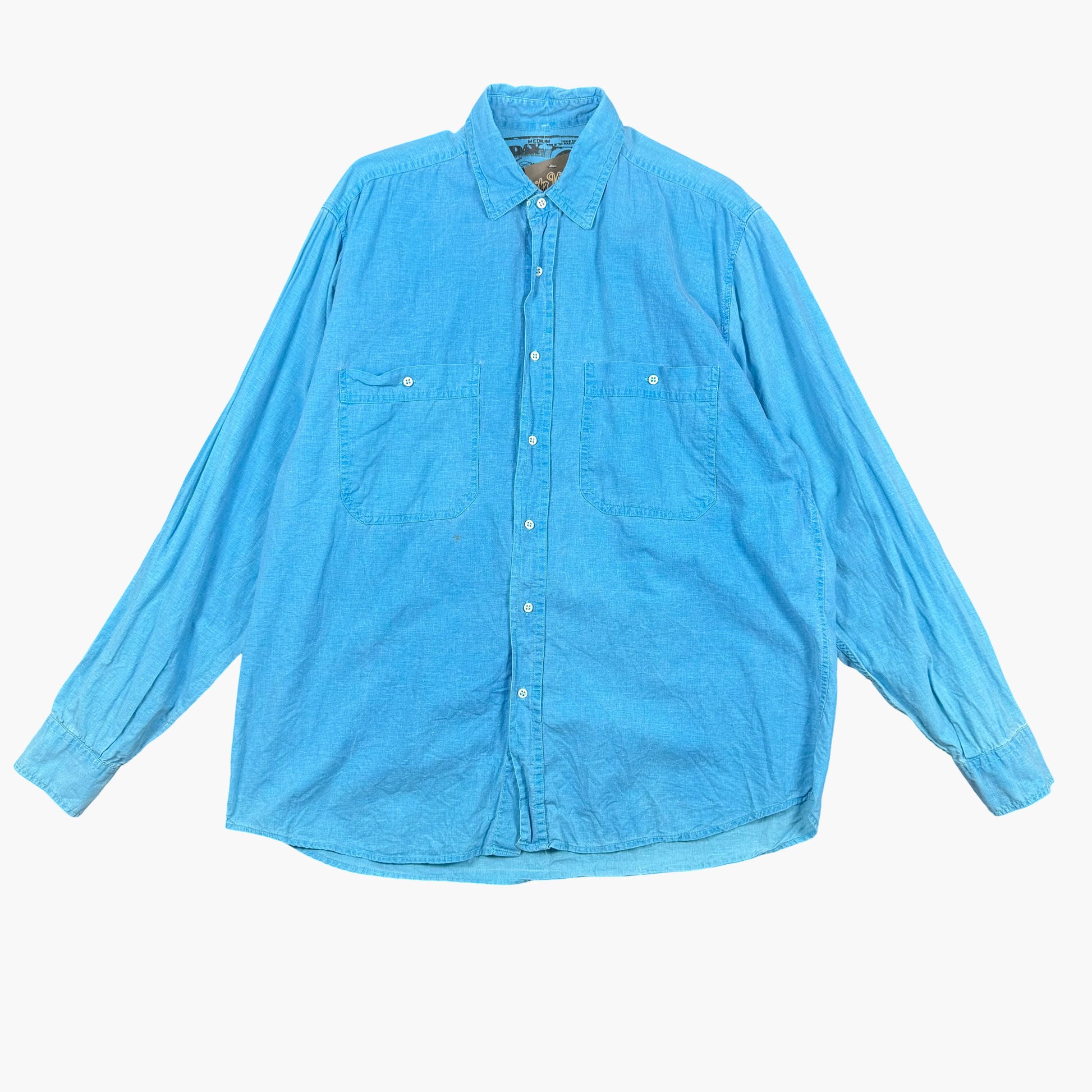 Vintage Long-sleeve Button-up Shirt | M