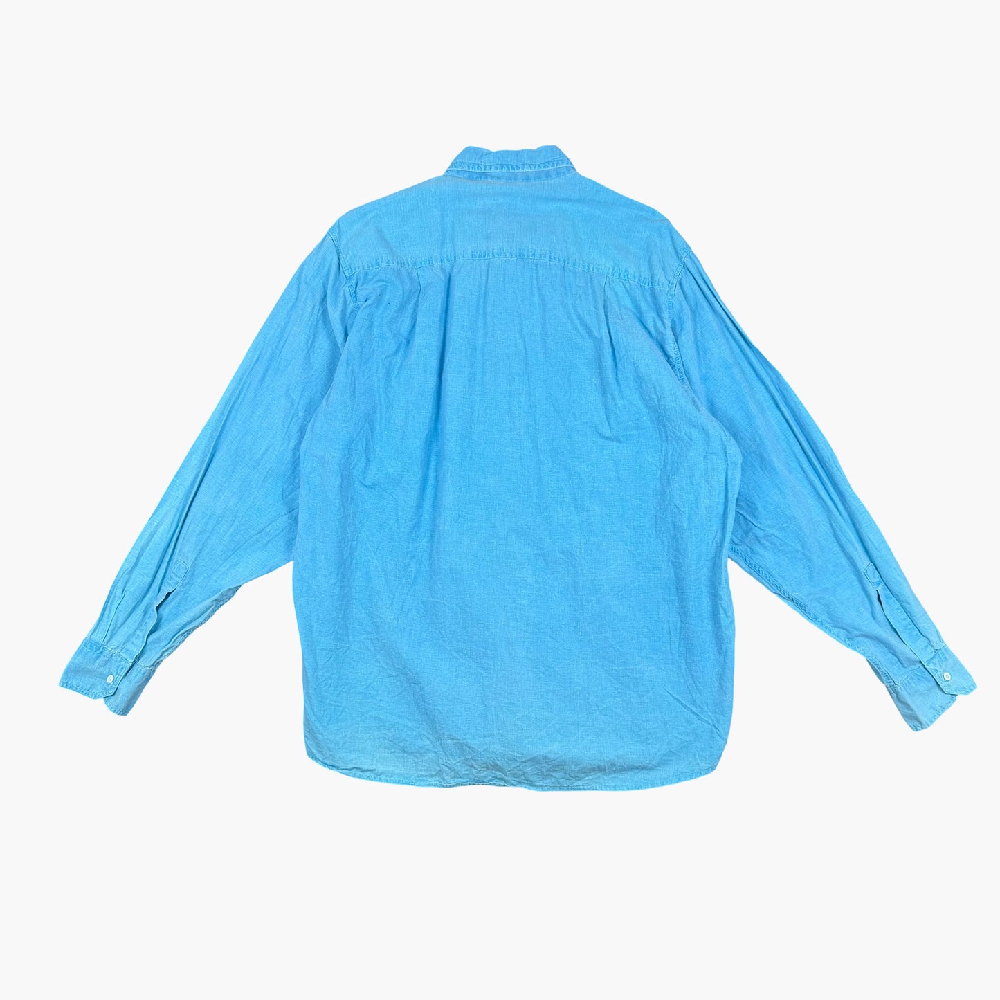 Vintage Long-sleeve Button-up Shirt | M