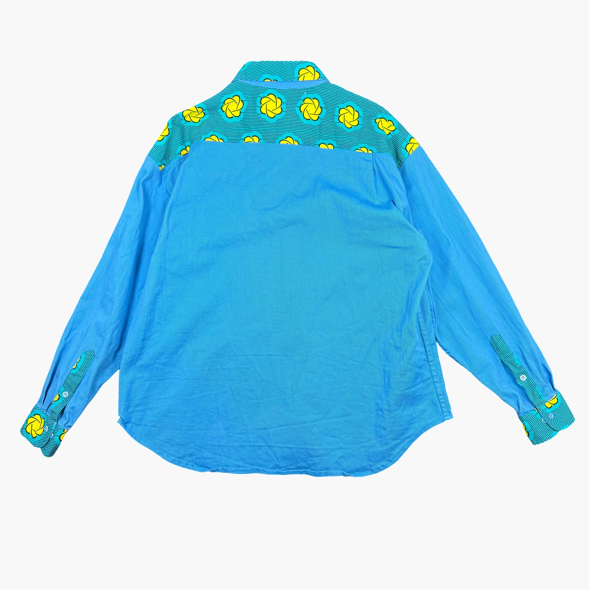 Vintage Long-sleeve Button-up Shirt | L
