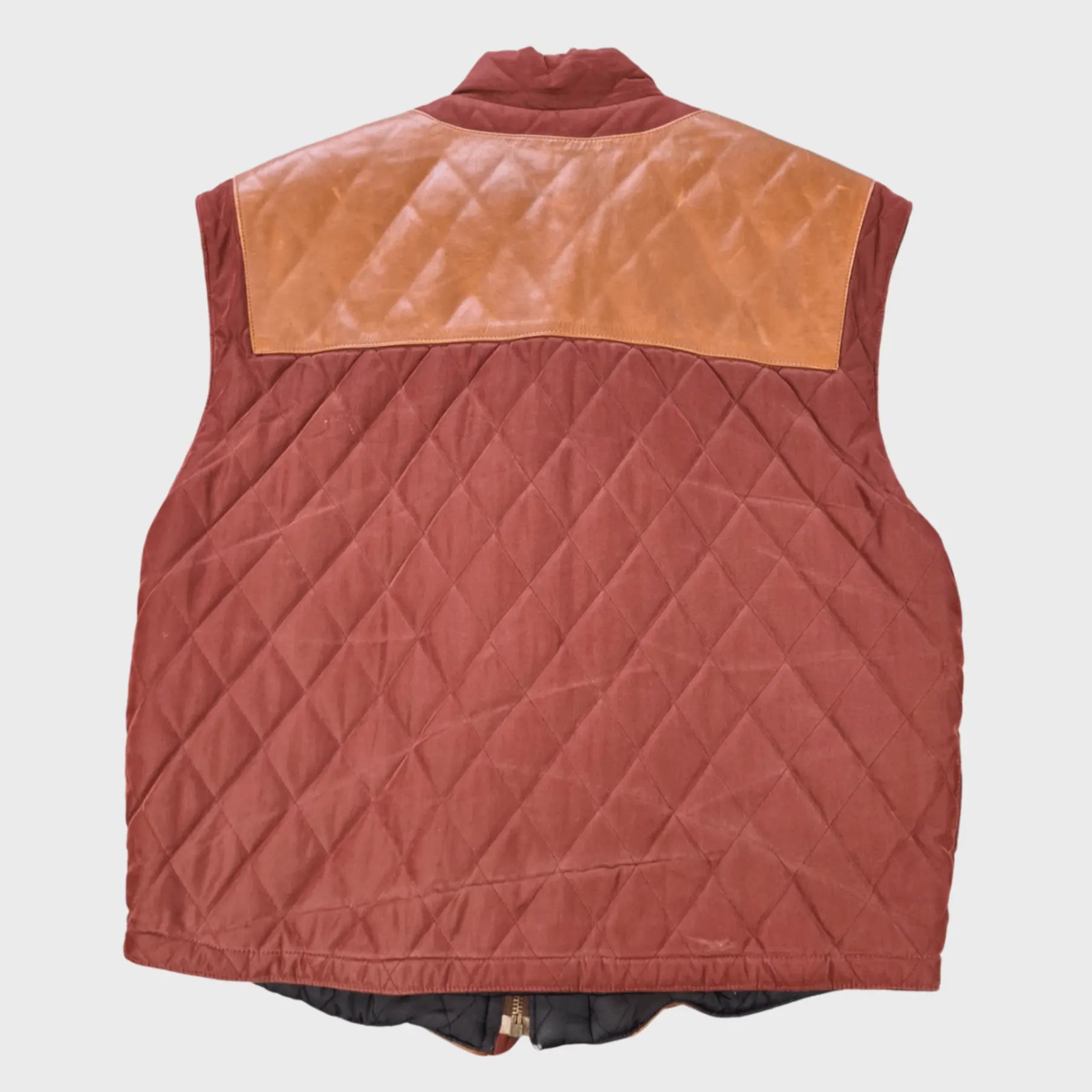 Vintage Leather Vest | M