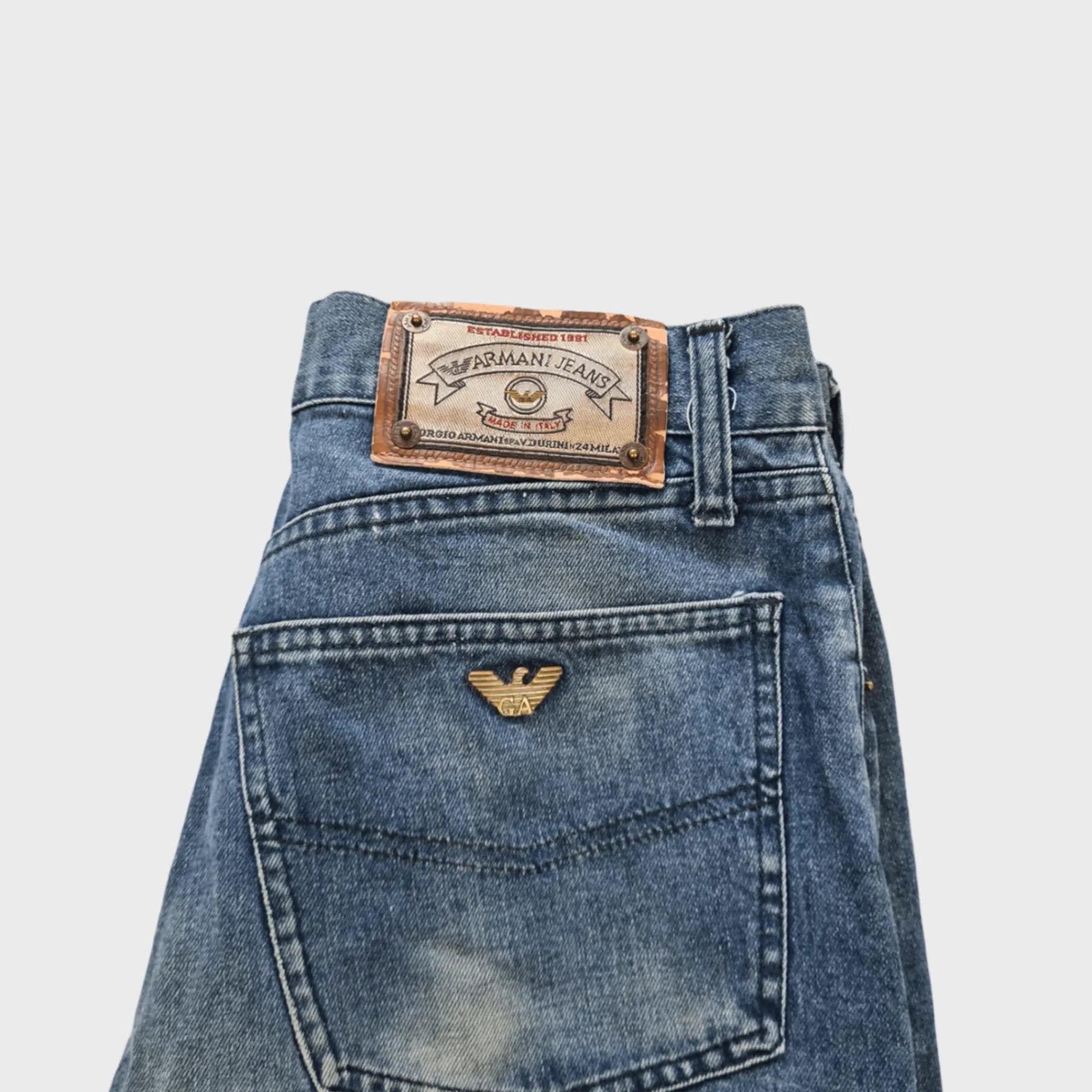 Vintage Armani Jeans Jeans | 37cm Waist