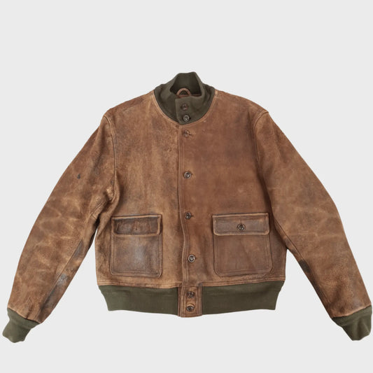 Vintage Leather Jacket | M/L