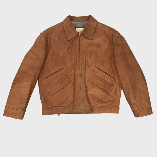 Vintage Giacomo Per Modain Leather Jacket | M