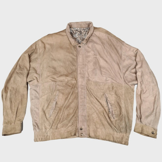 Vintage Leather Jacket | XL