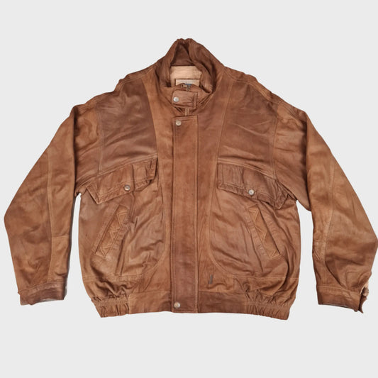Vintage Leather Jacket | XL