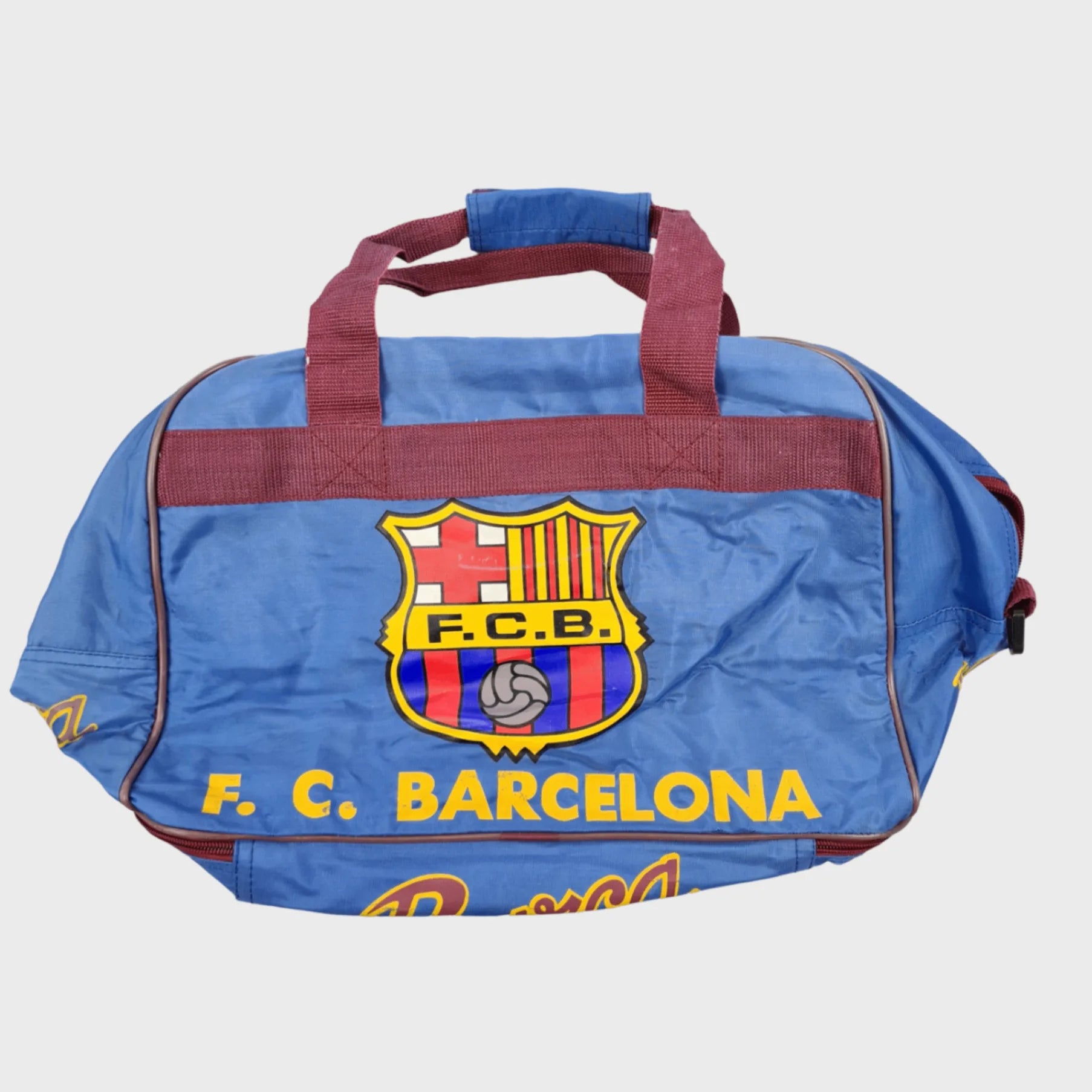 Vintage FC Barcelona Sports Bag |